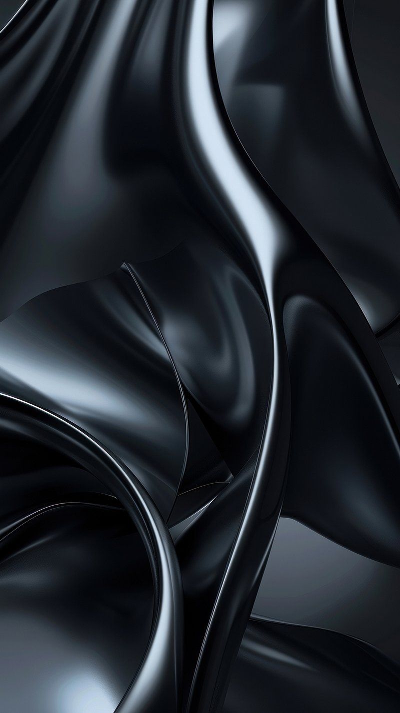 800x1427 Elegant black silk texture wallpaper