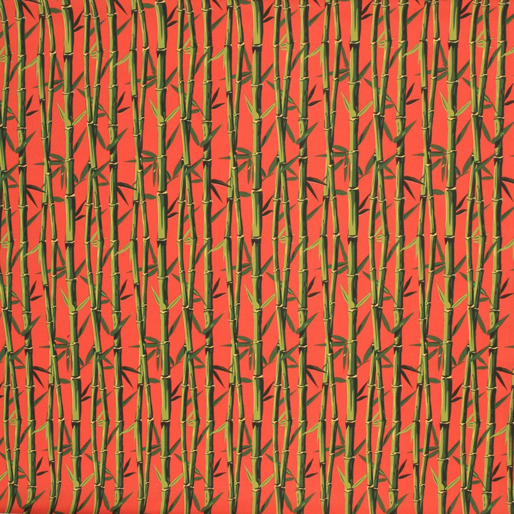 1024x1024 RM Coco Bamboo Garden IO Coral 1317142 Fabric Wallpaper & Fabr