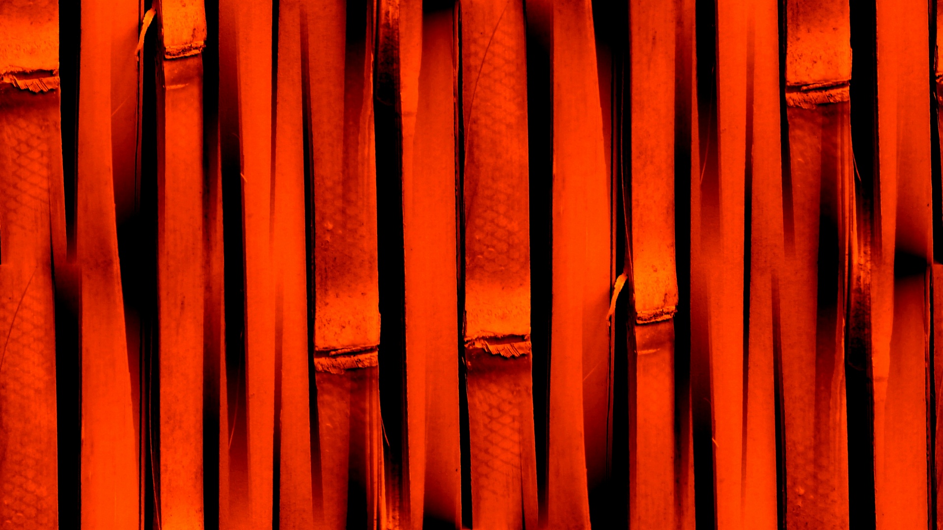 1920x1080 Orange Seamless Bamboo Background