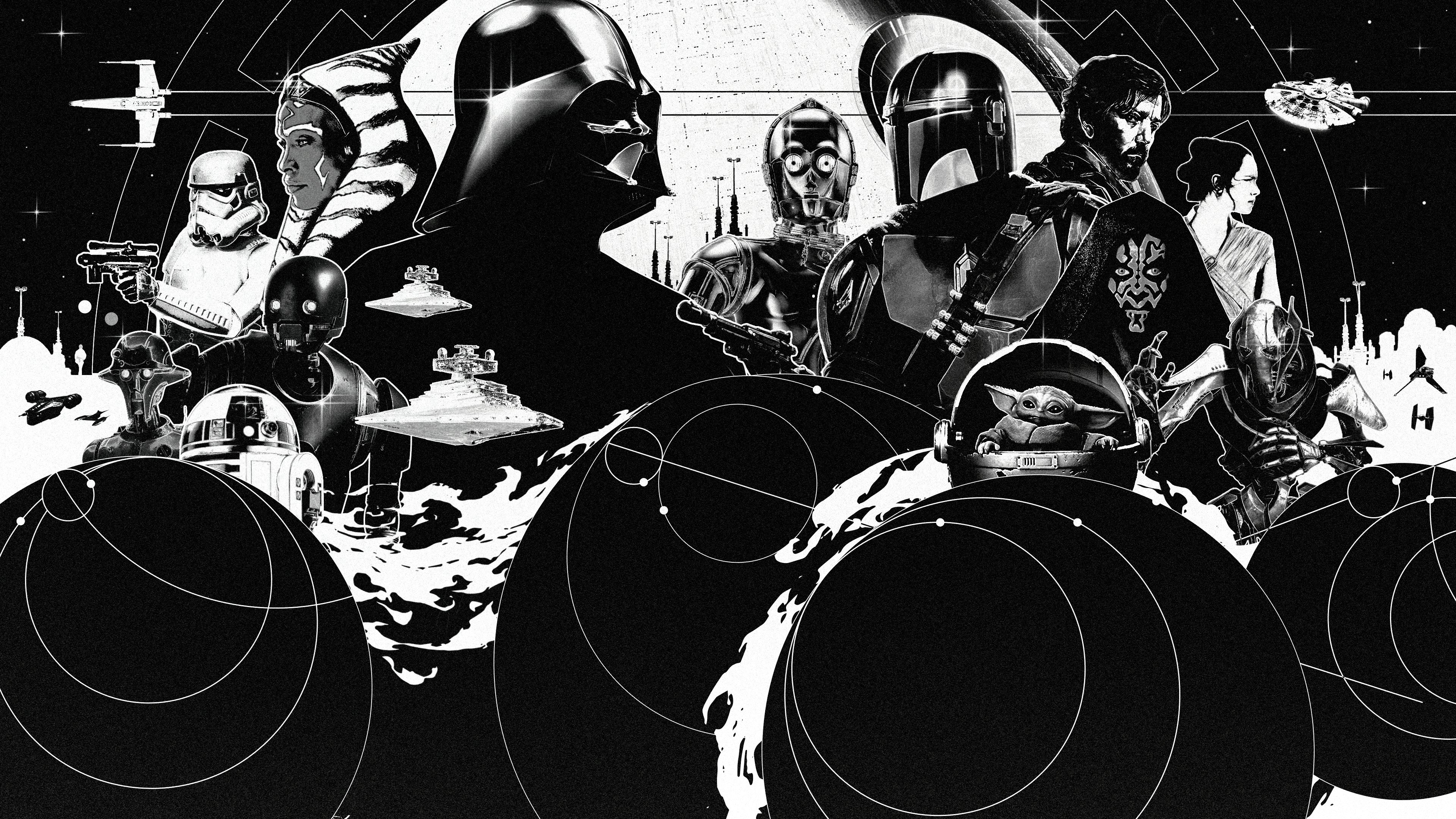3840x2160 Star Wars Wallpaper 4K, May the 4th Be With You