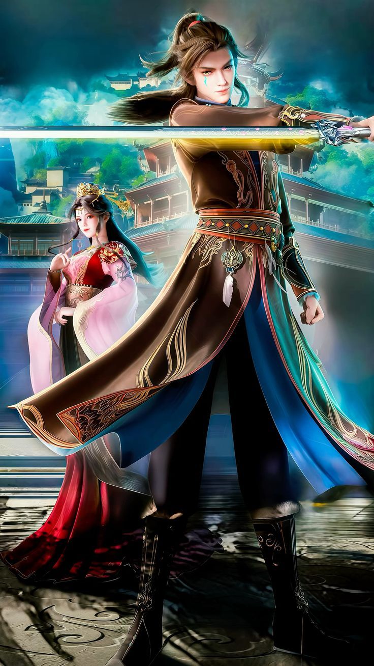 736x1308 Qin Mu & Ling Yuxiu