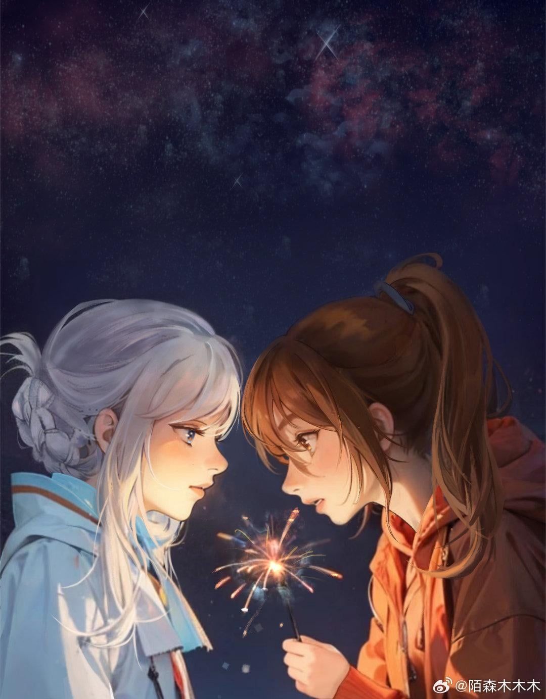 1080x1384 Yuxiu And Ling Er Celebrating The New Year (now Completed) By 陌森木木木: R SoulmateAdventure