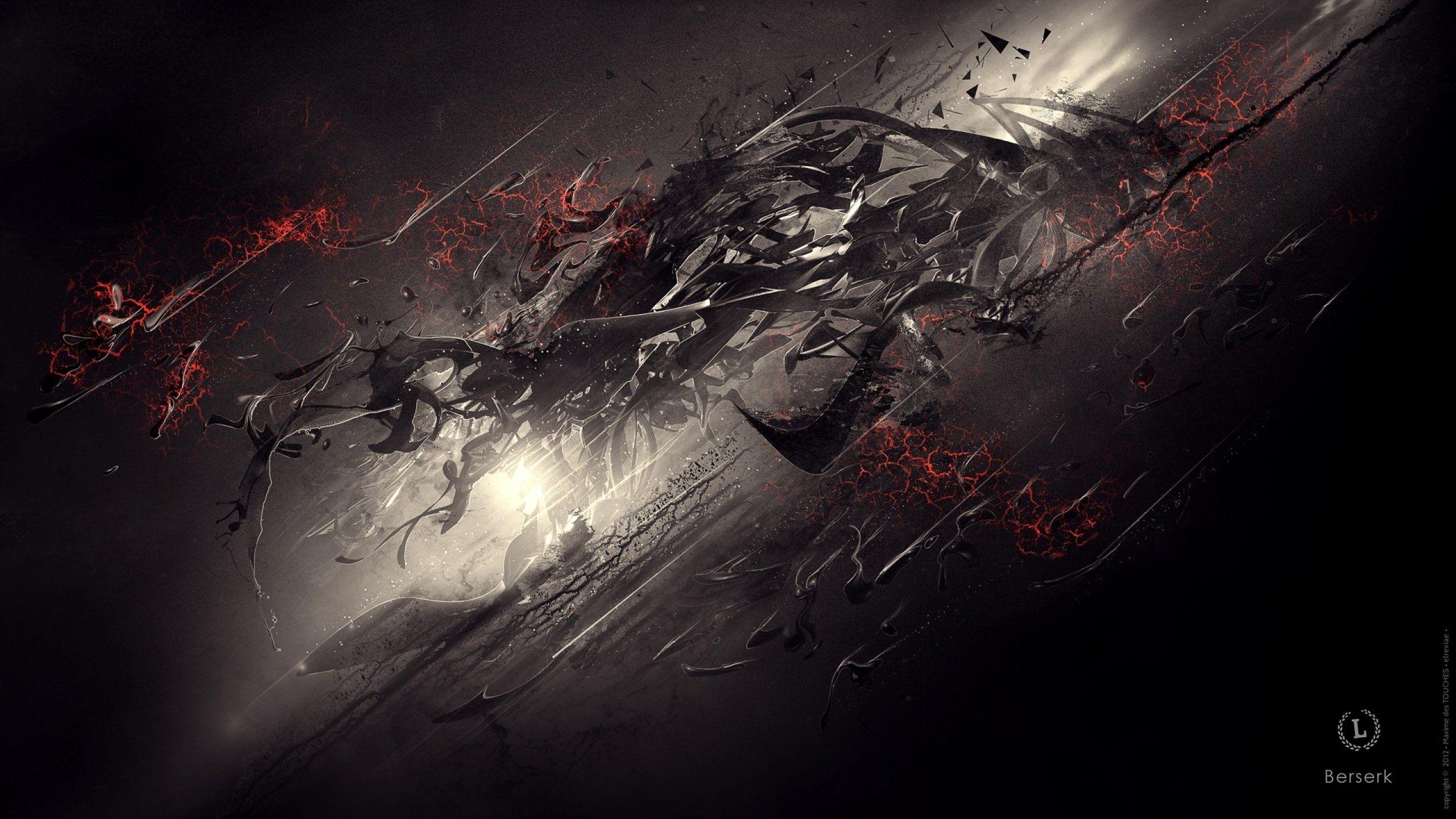 2560x1440 Anime Wallpaper Dark