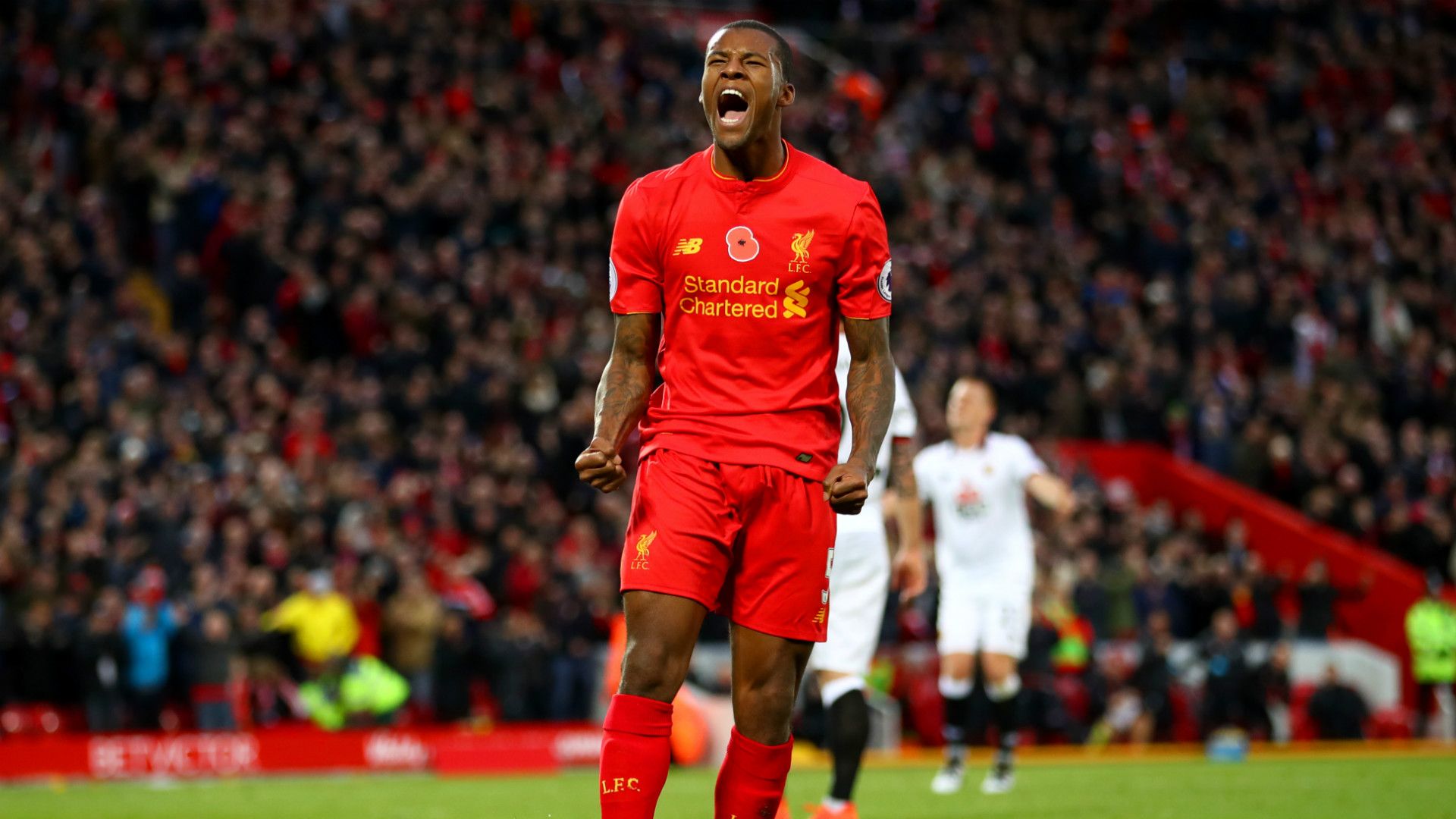 1920x1080 Wijnaldum: Klopp convinced me to snub Tottenham for Liverpool