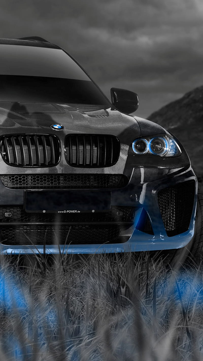 800x1420 HD bmw eyes car wallpaper
