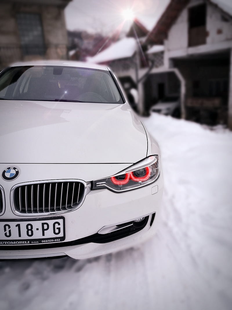800x1067 Devil Eyes, bmw, carros, driving, f life, luxury, rich, snow, HD phone wallpaper