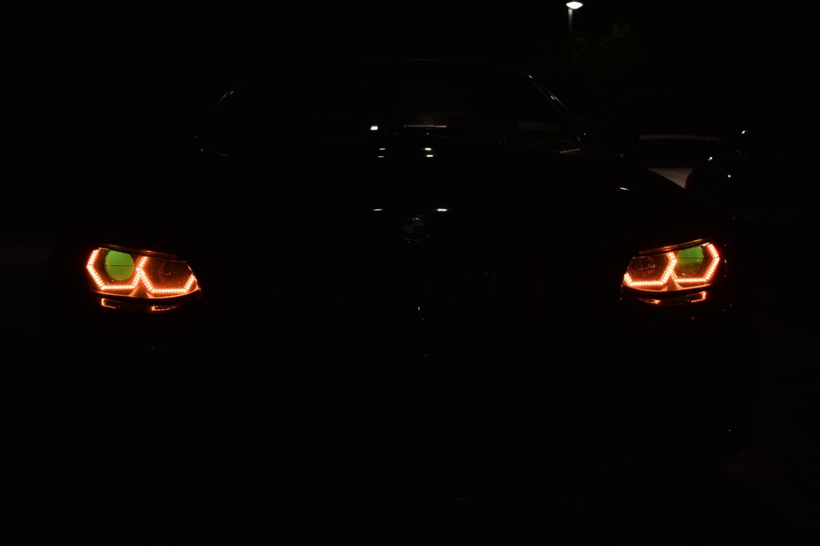 1599x1066 Oss designs custom color changing icon rings headlights with demon eyes M3 Forum (E90 E92)