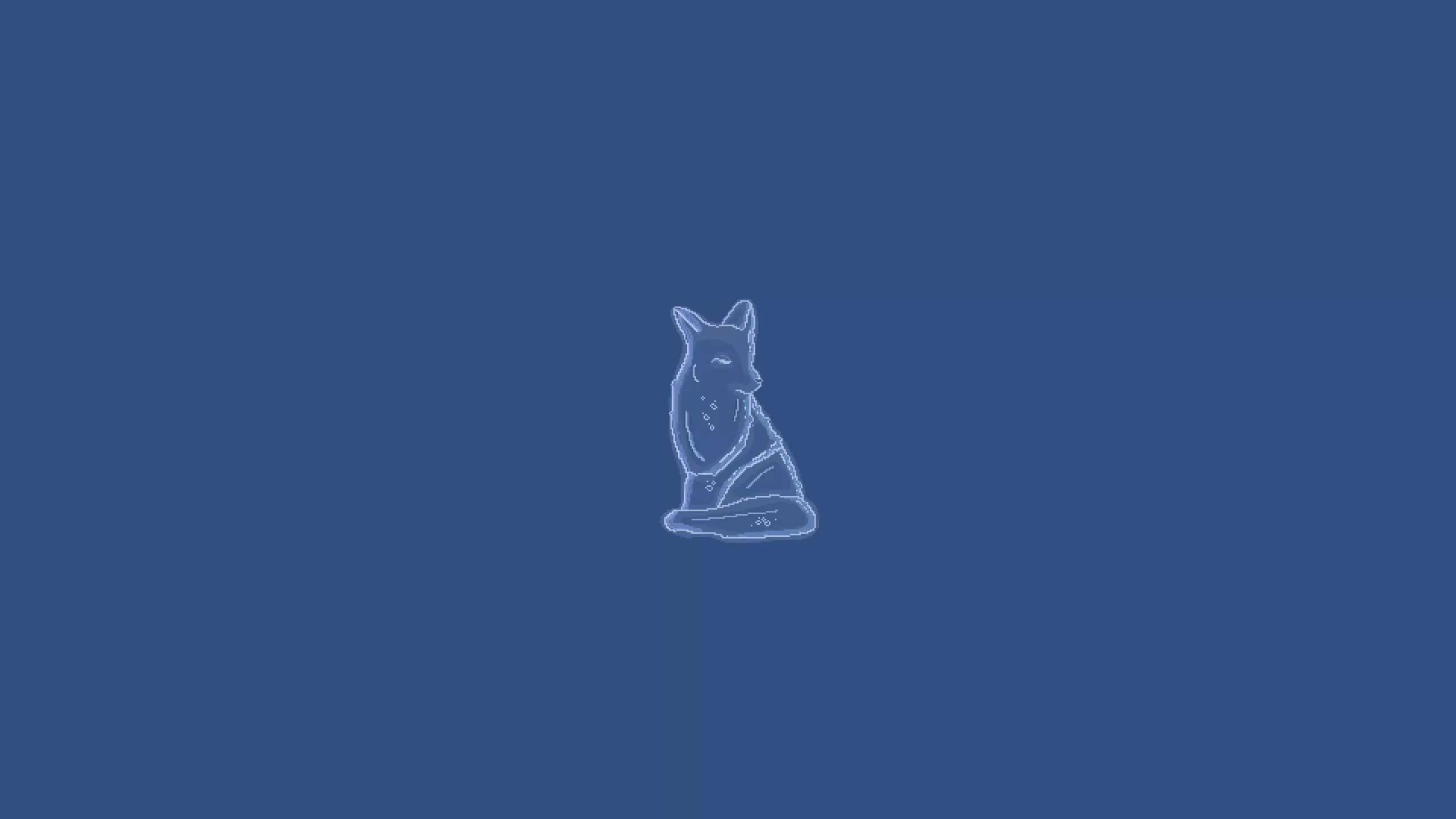 2560x1440 Live wallpaper Water Fox download on