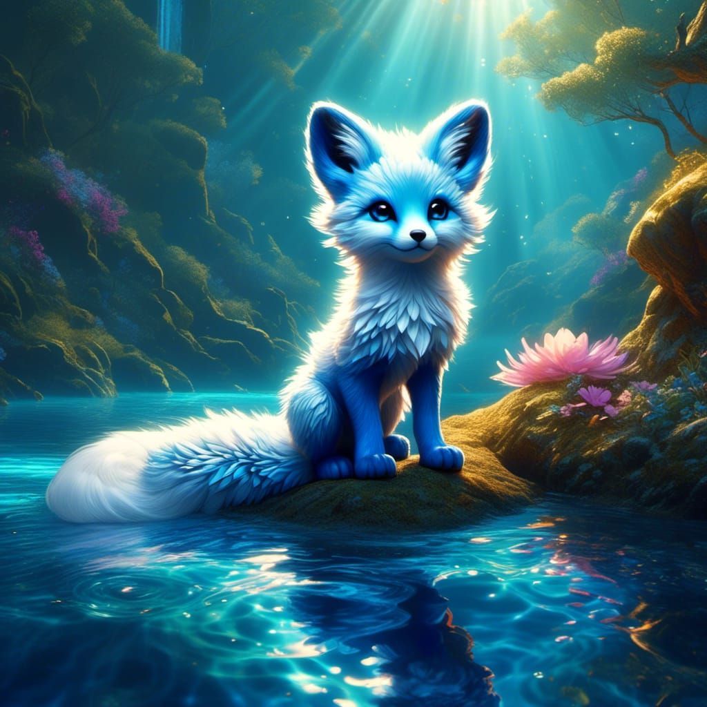 1024x1024 Water Fox