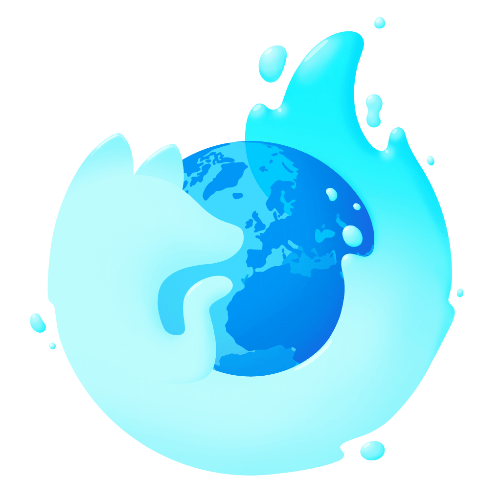 1024x1024 New custom waterfox icons!