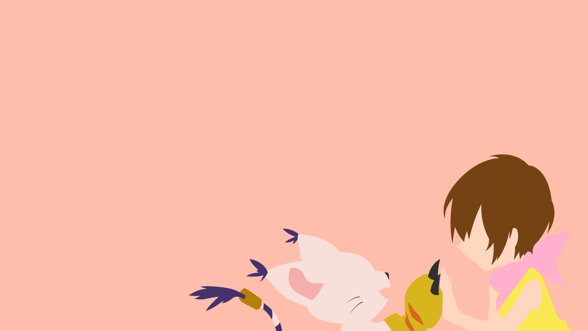 1920x1080 Download Minimalist Anime Digimon Minimalist Anime HD Wallpaperx1080