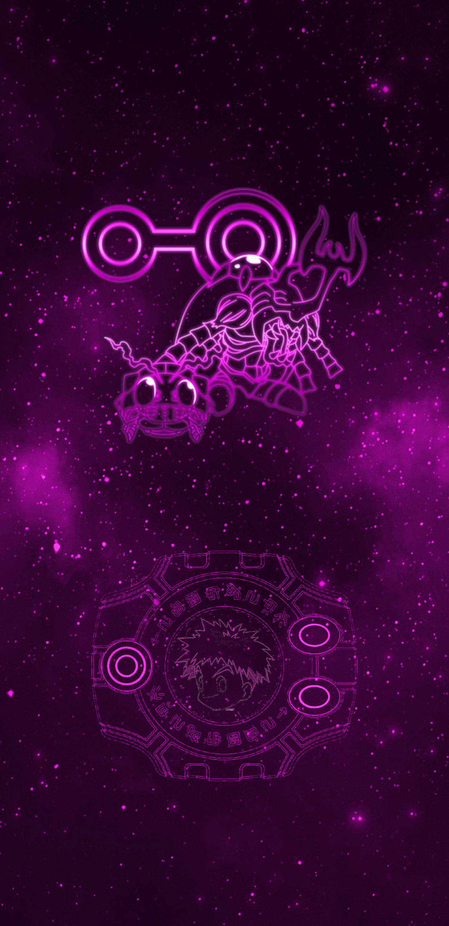 1437x2960 Digimon Phone Wallpaper
