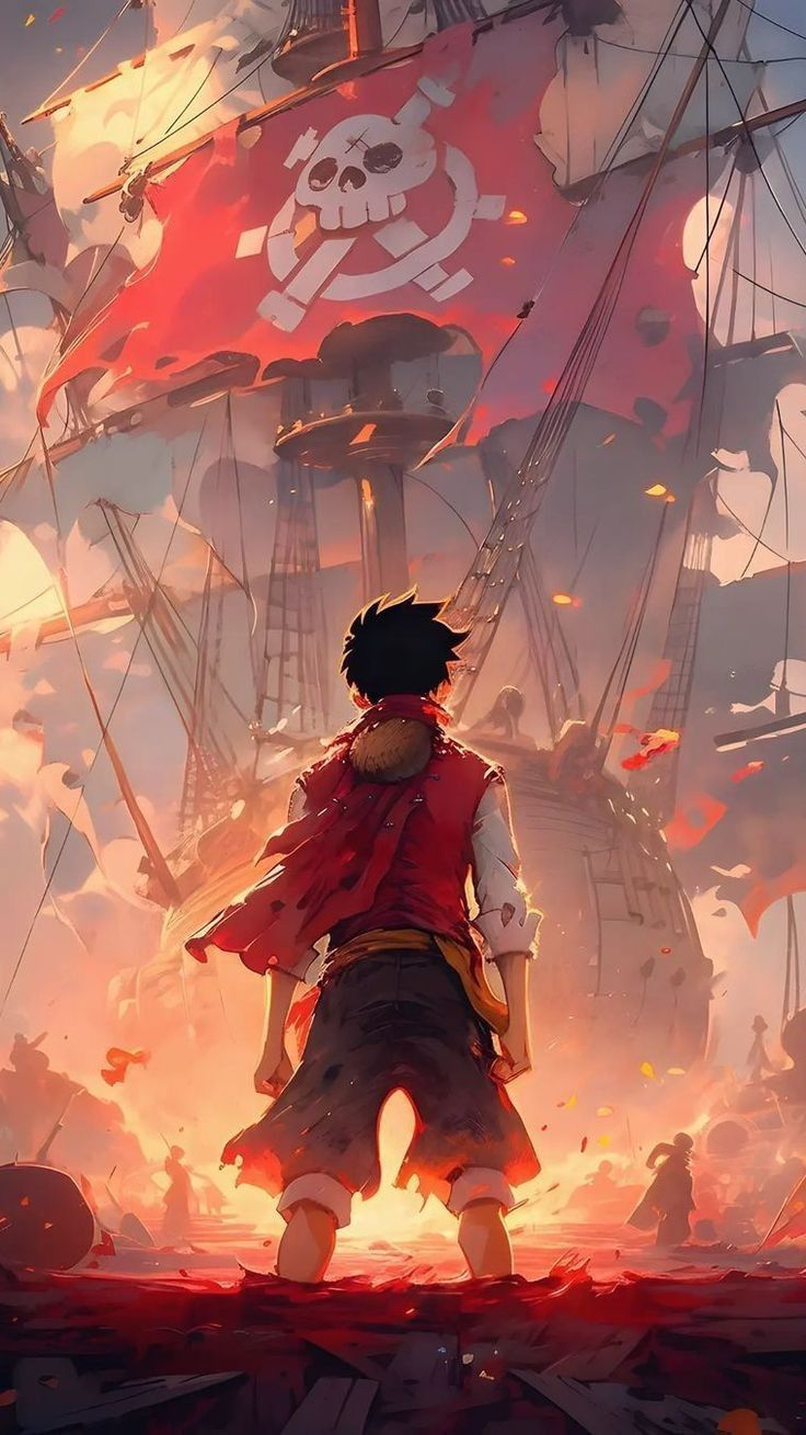 736x1309 One Piece 8k Phone Wallpaper