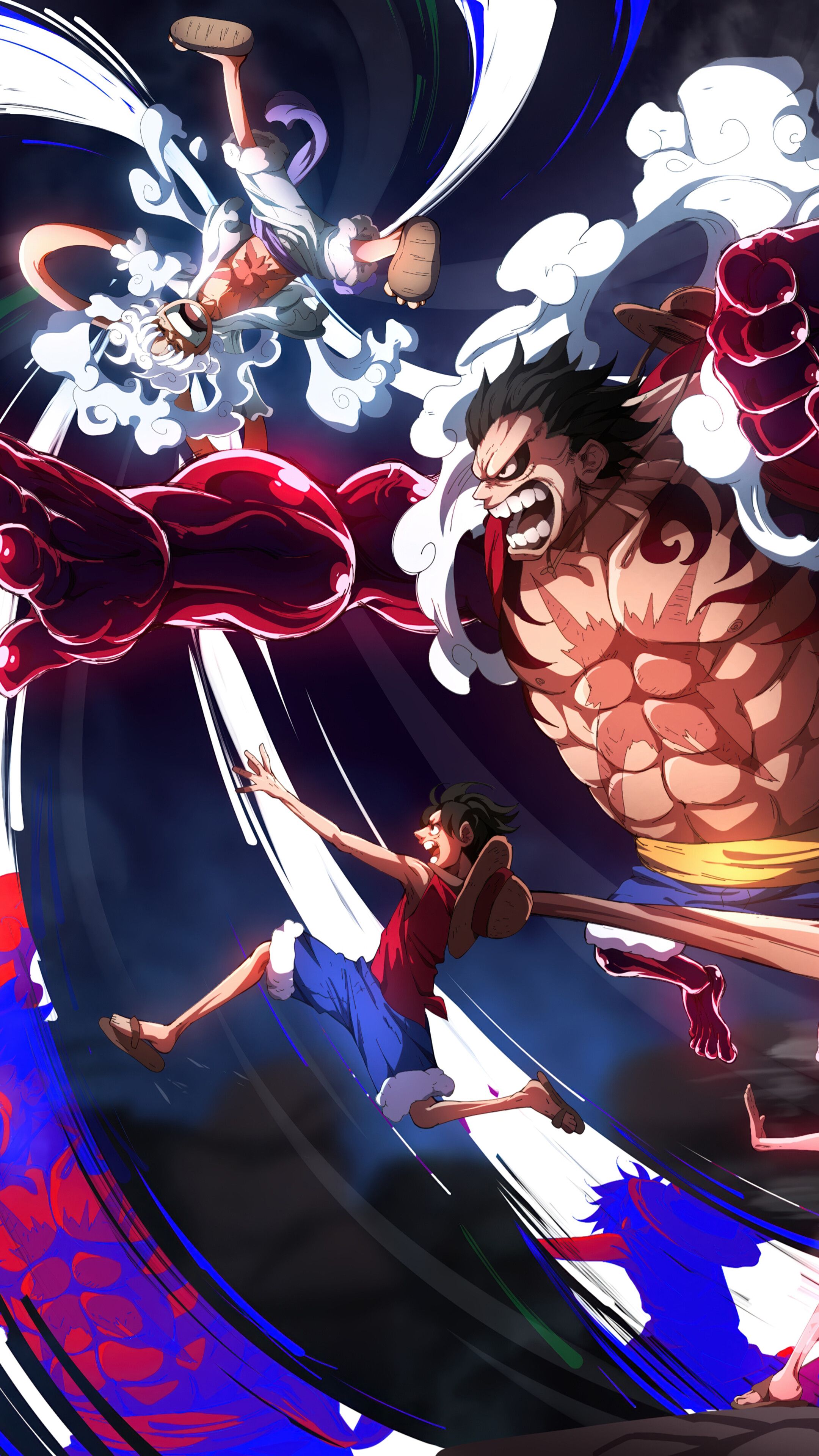 2160x3840 Luffy Gear One Piece 4K Wallpaper iPhone HD Phone