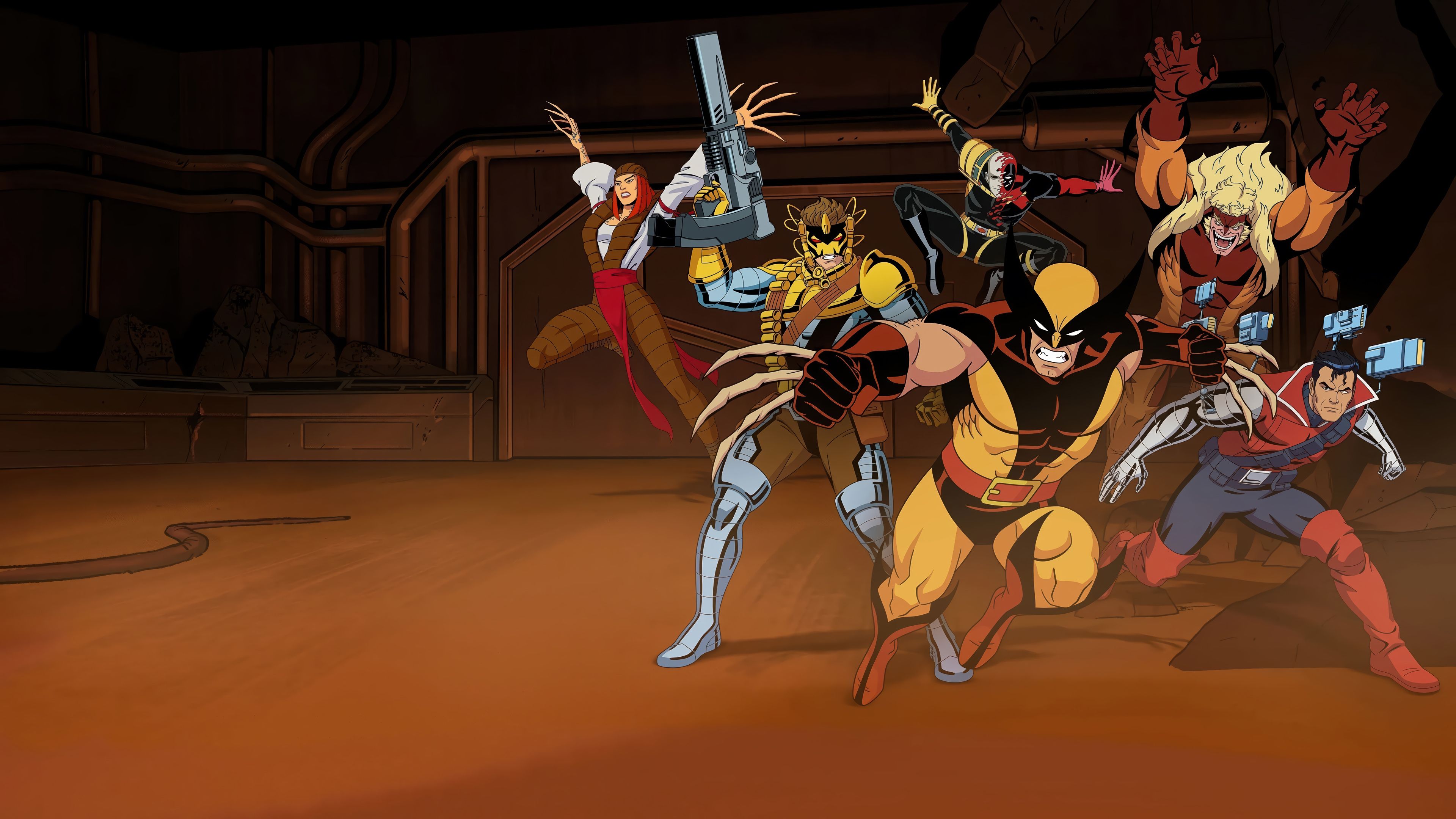3840x2160 X Men 97 Wolverine Season 2 4K Wallpaper PC HD R