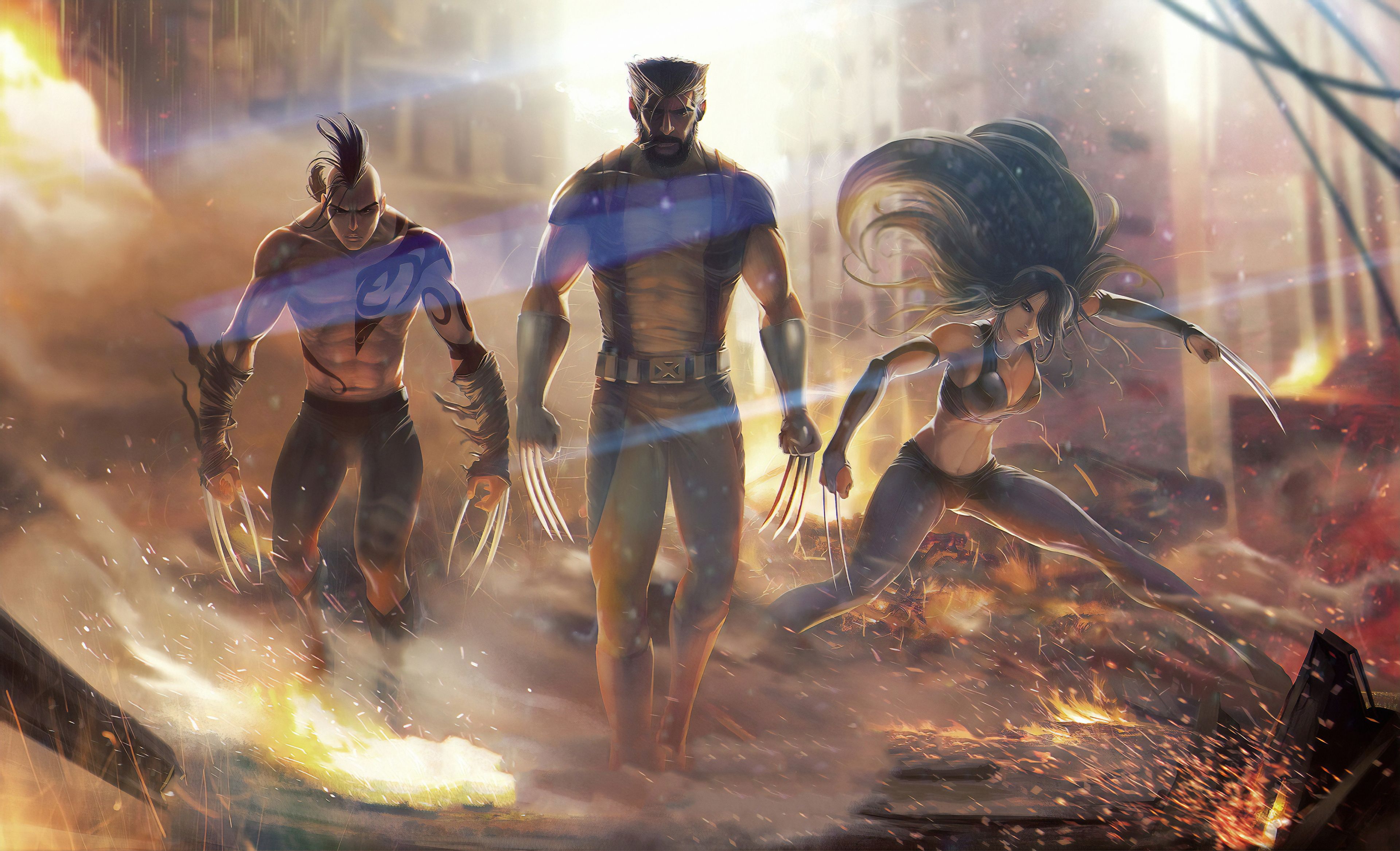 3840x2334 X Men Wallpaper Free High Quality Background