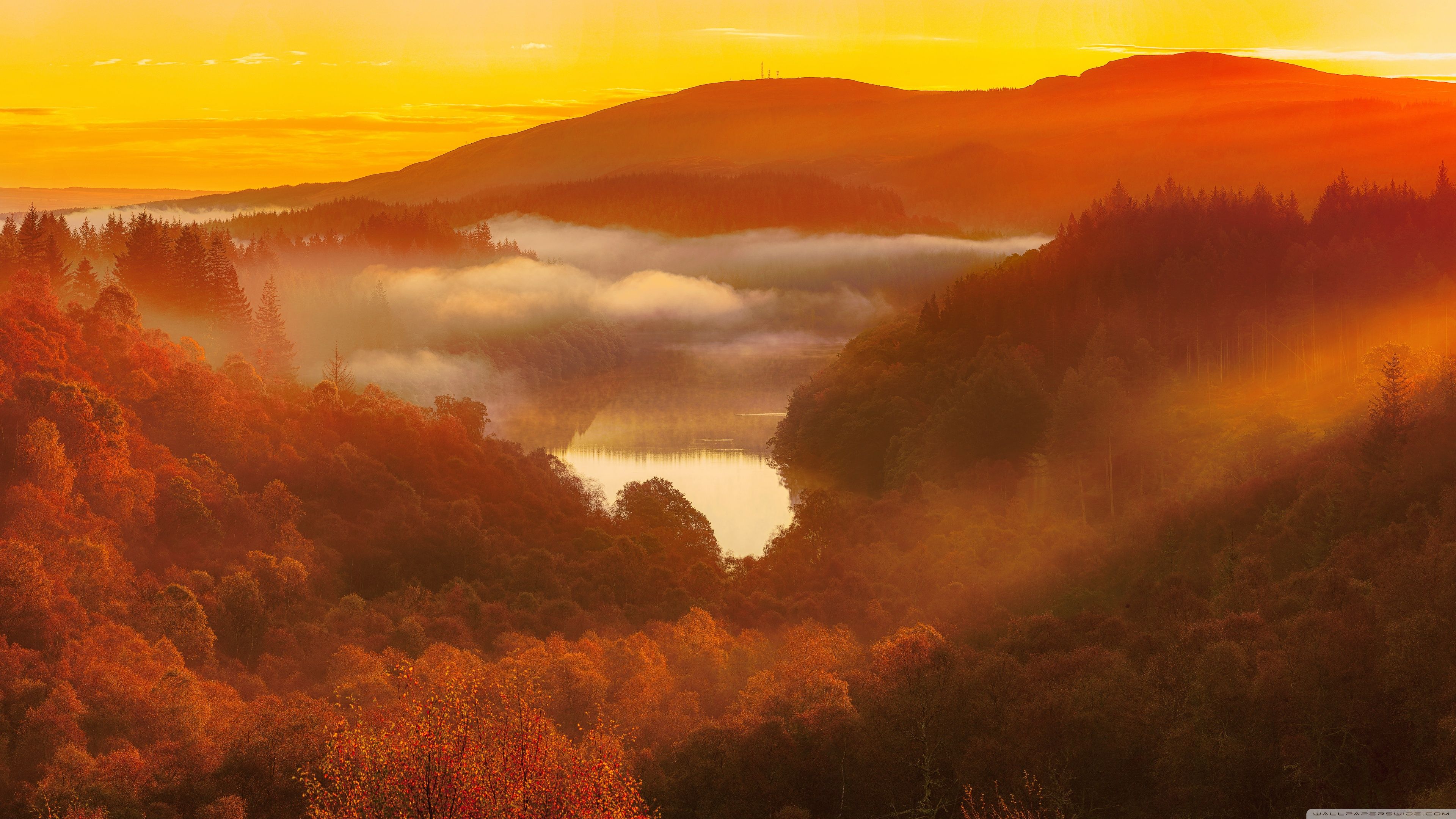 3840x2160 Panoramic View Lake 4K UHD Wallpaper for UltraHD Desktop and TV : Widescreen and UltraWide Display : Dual and Triple Monitor : Smartphone and Tablet Devices
