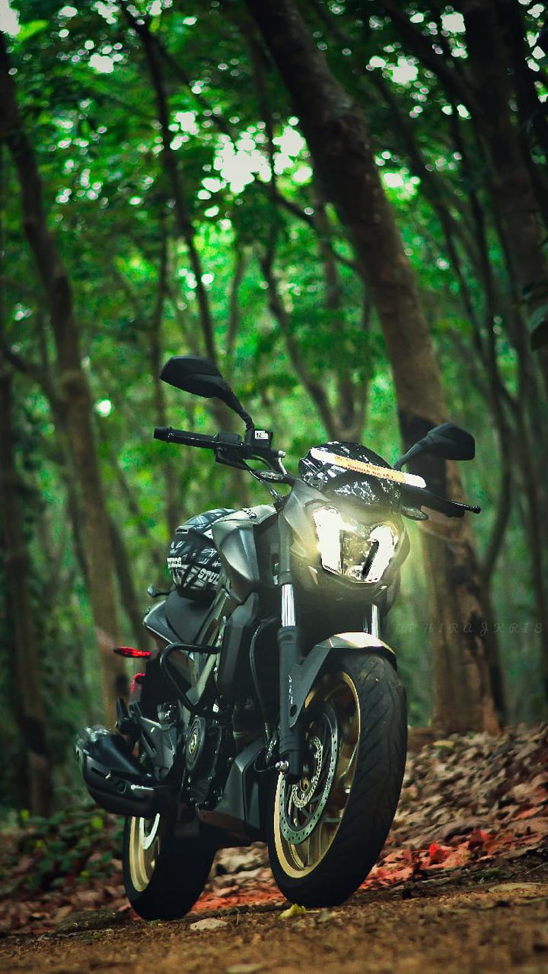 800x1422 HD nature with bike wallpaper