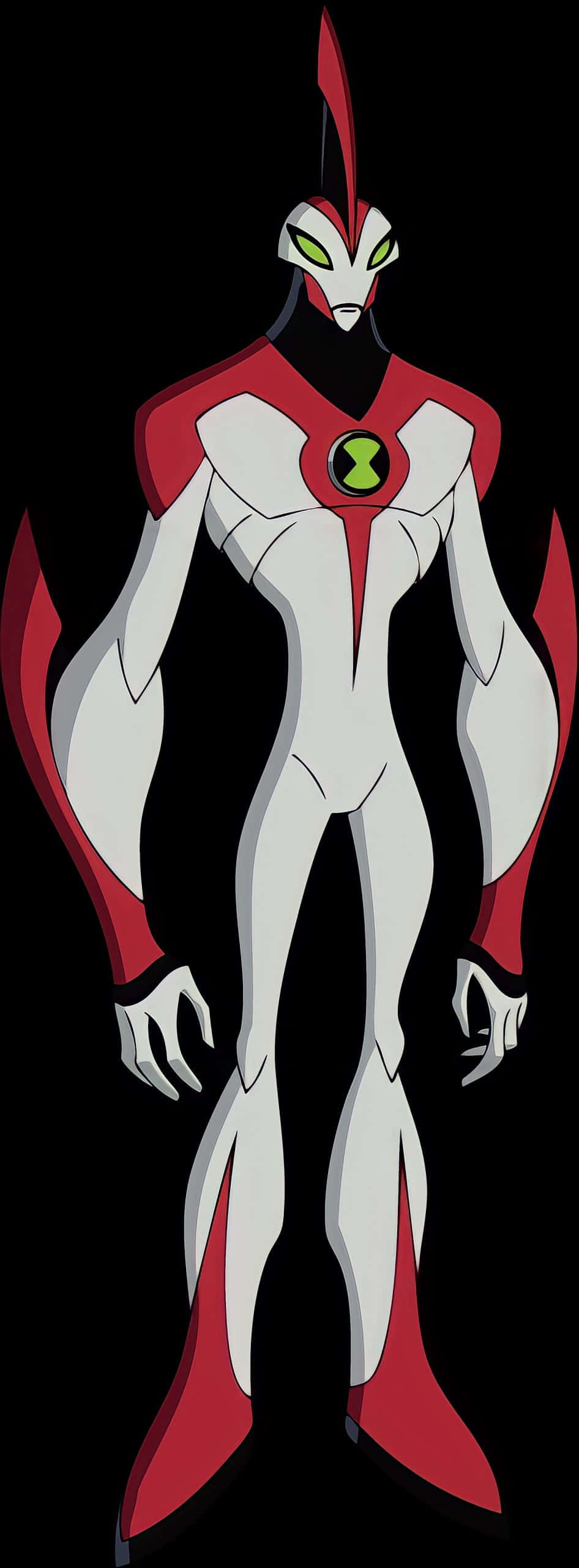 946x2560 Download Ben 10 takes on aliens with superhuman strength Background