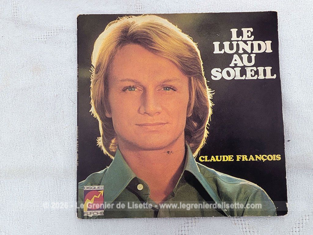 1024x768 Disque 45T Claude François Le Lundi au soleil et Belinda Grenier de Lisette