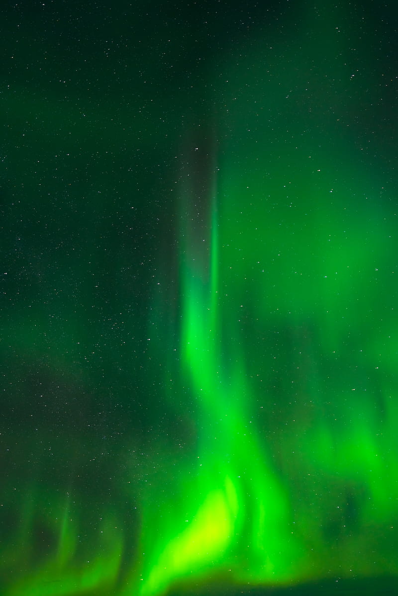 800x1199 Northern lights, light, green, sky, night, HD phone wallpaper