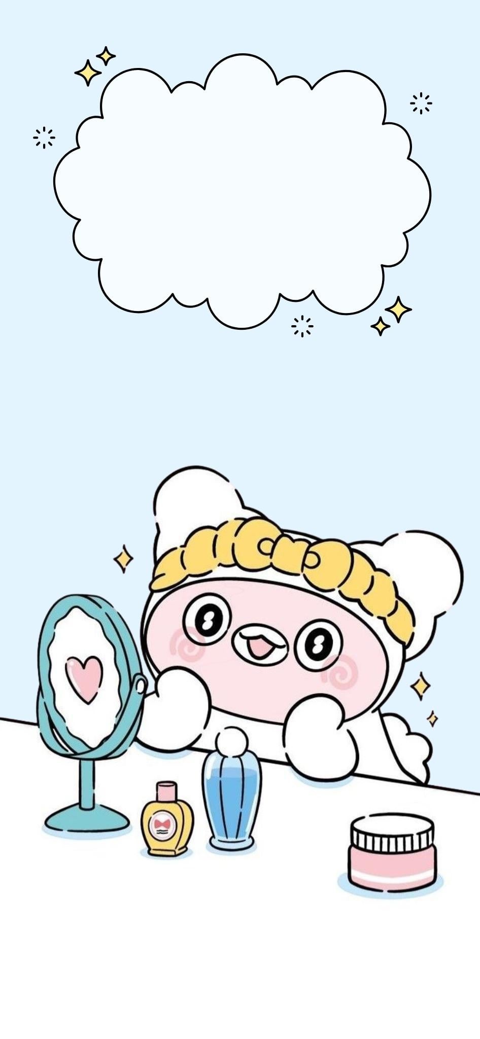 946x2048 Hanamaruobake iPhone wallpaper set!
