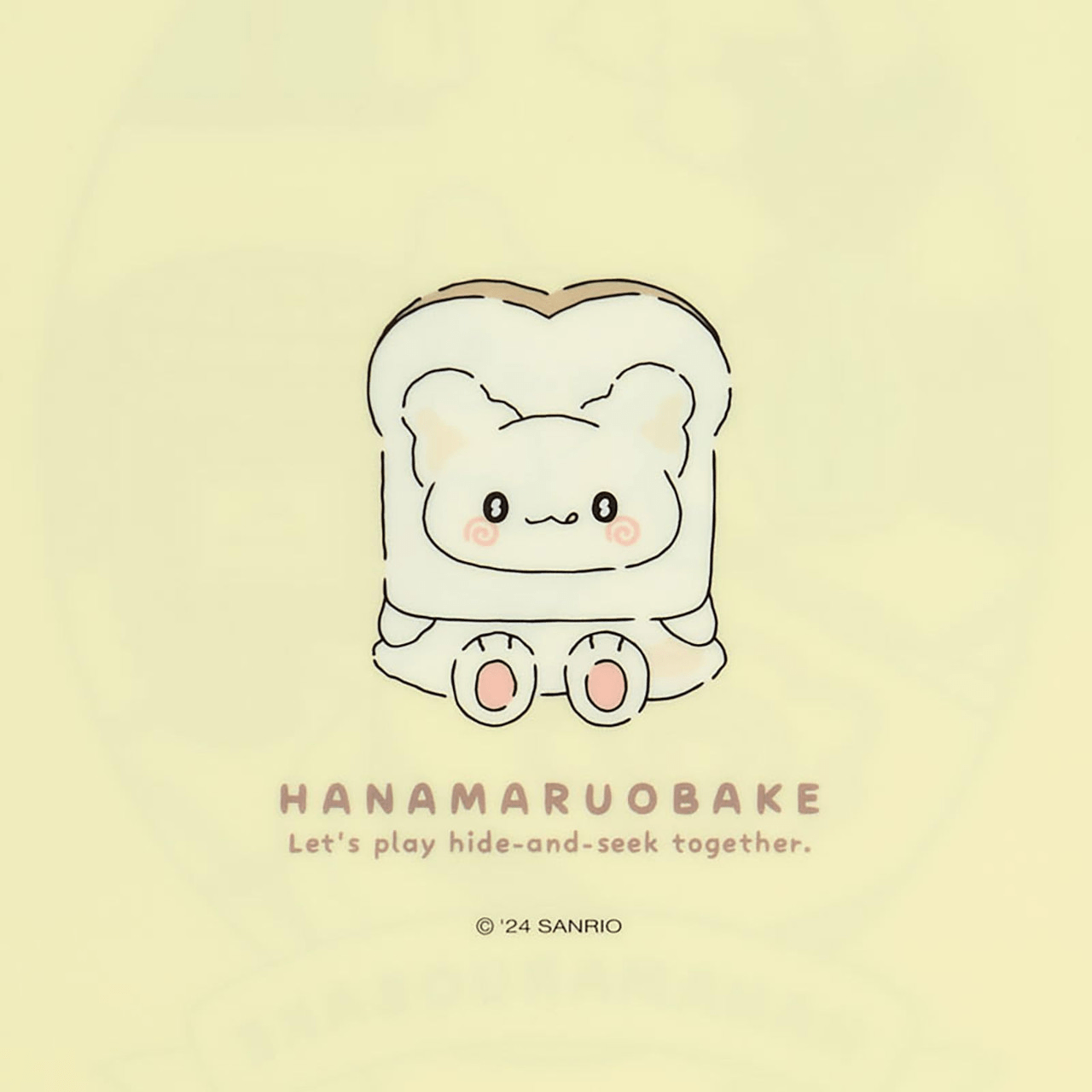 1280x1280 Wallpaper Hanamaru Obake Sanrio｜Clear File Set (Always Together!) Hanamaru X X