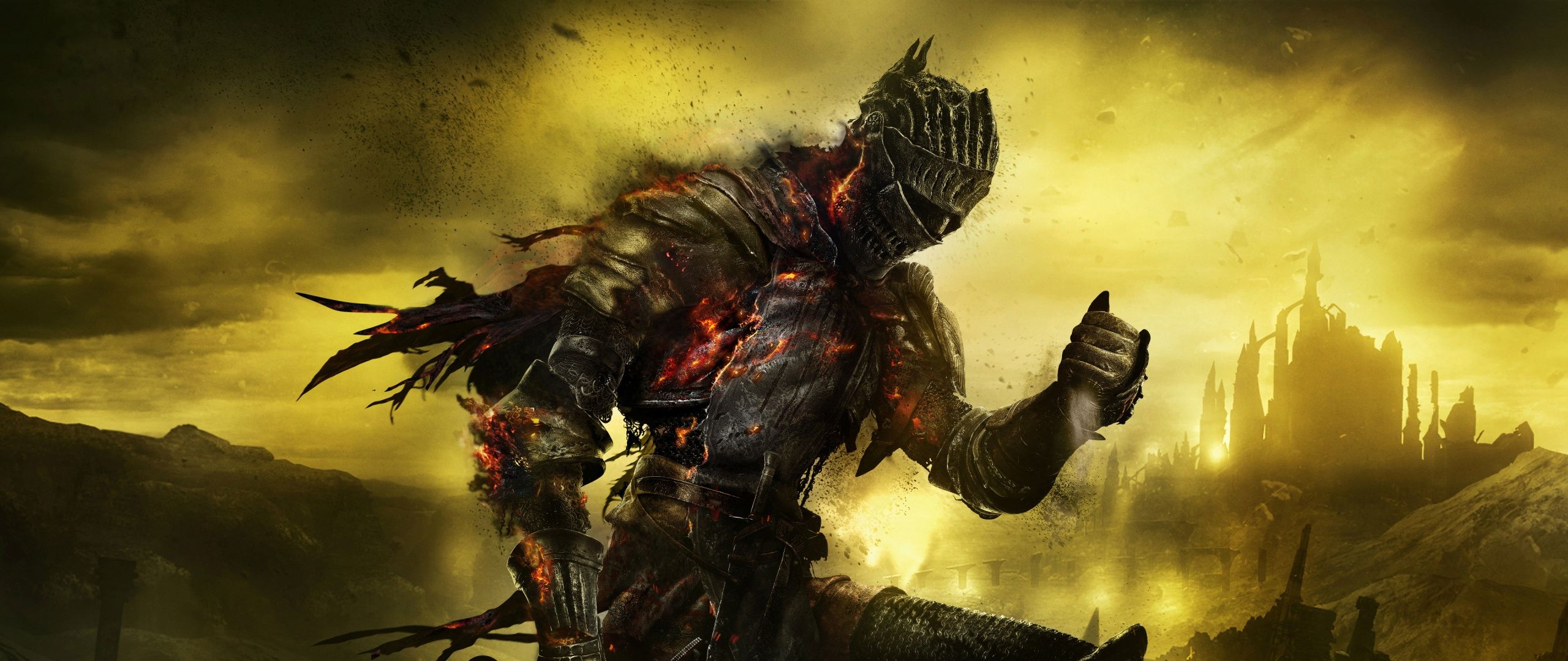 2560x1080 Dark Souls III Wallpaper 4K, Artwork, Video Game