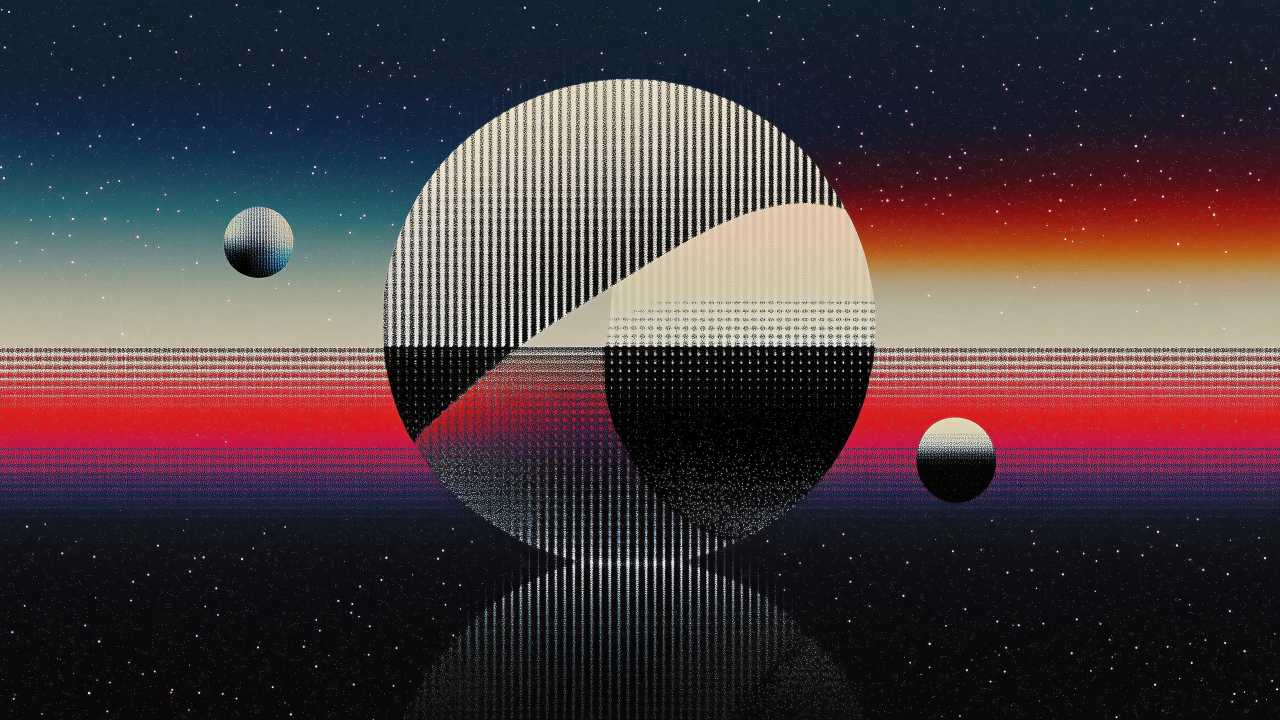 1280x720 Retro vibe Wallpaper 4K theme, Surreal imagery