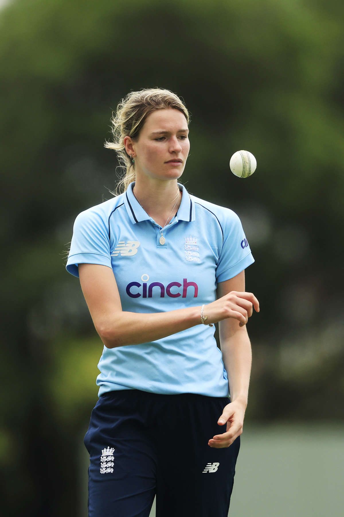 1200x1800 Lauren Bell prepares to bowl for England Women A