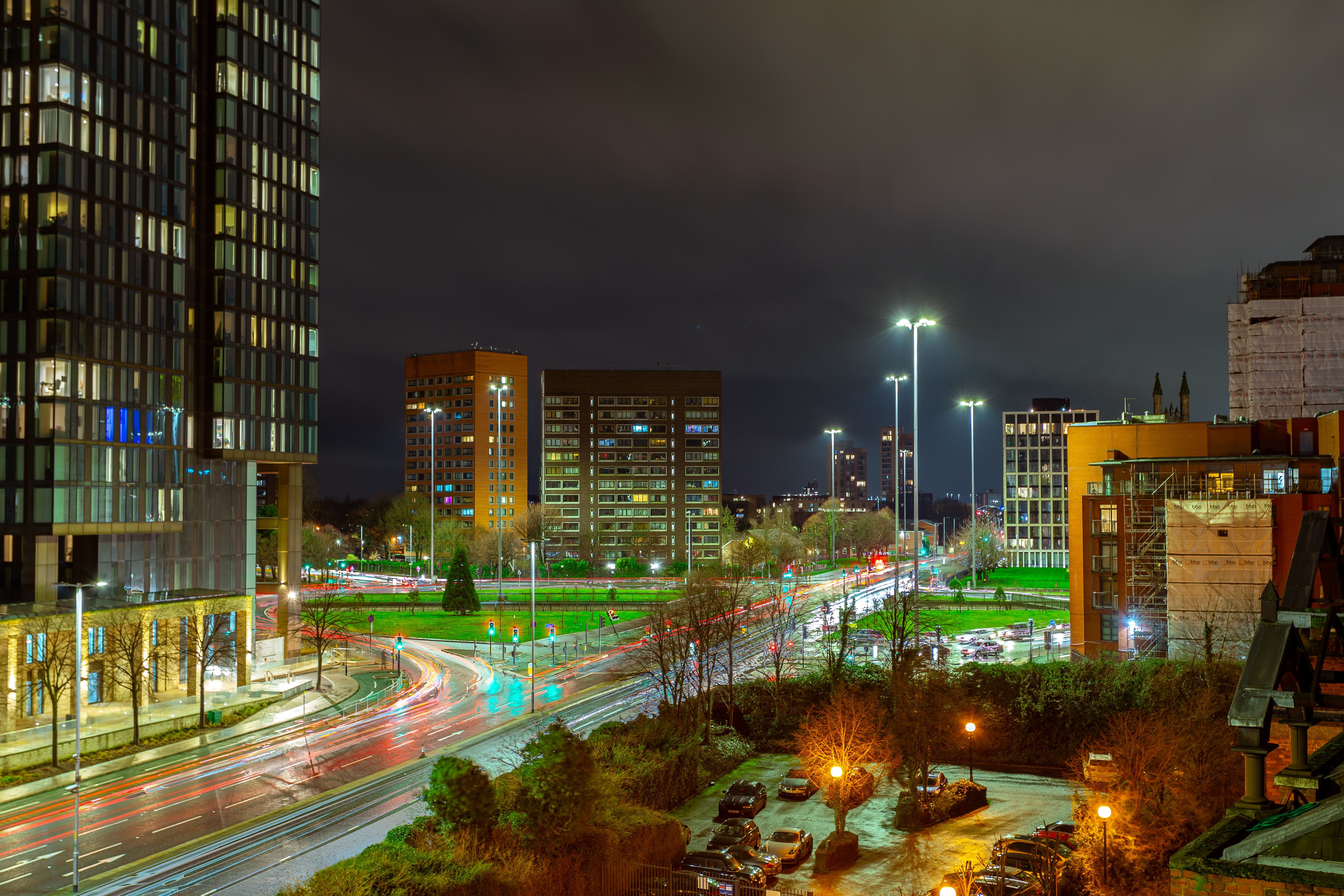 5293x3529 Manchester Skyline At Night Photo, Download The BEST Free Manchester Skyline At Night & HD Image