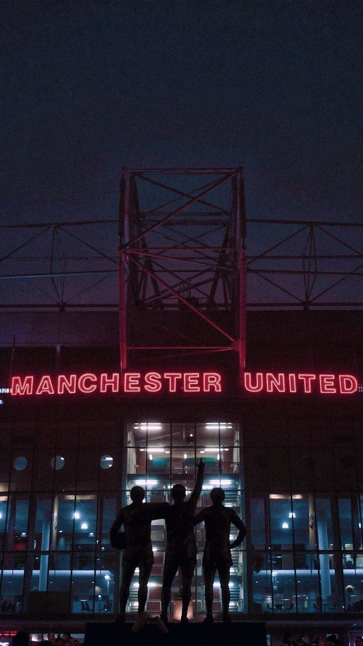736x1308 Mufc wallpaper. Manchester united aesthetic wallpaper, Old trafford manchester united, Old trafford stadium