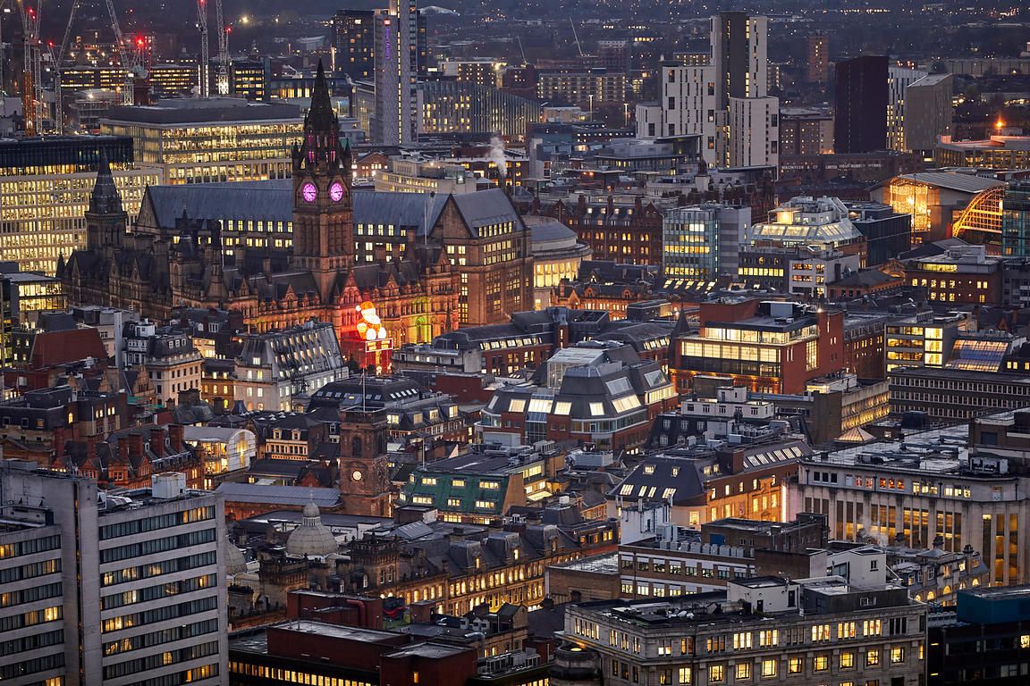1152x768 Mark Waugh Photographer. Manchester City Centre Skyline