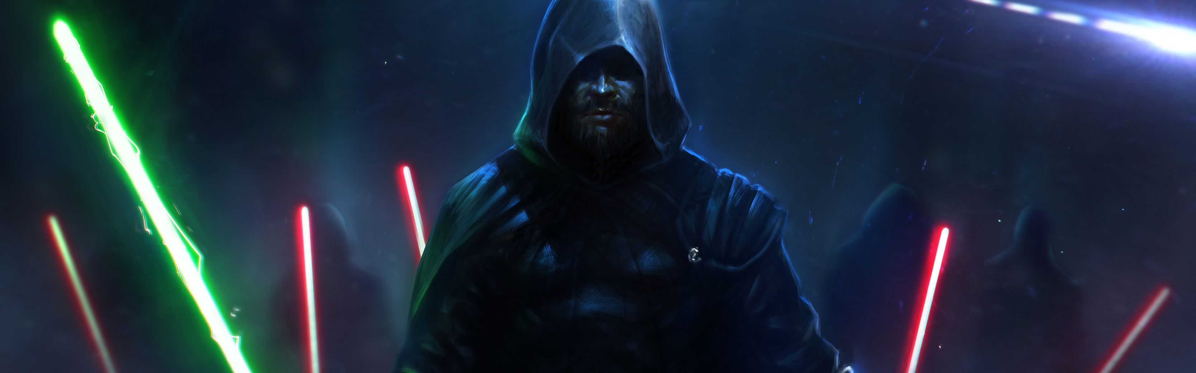 3840x1200 HD Wallpaper: Dark Lord Of The Sith In Star Wars Sci Fix1200