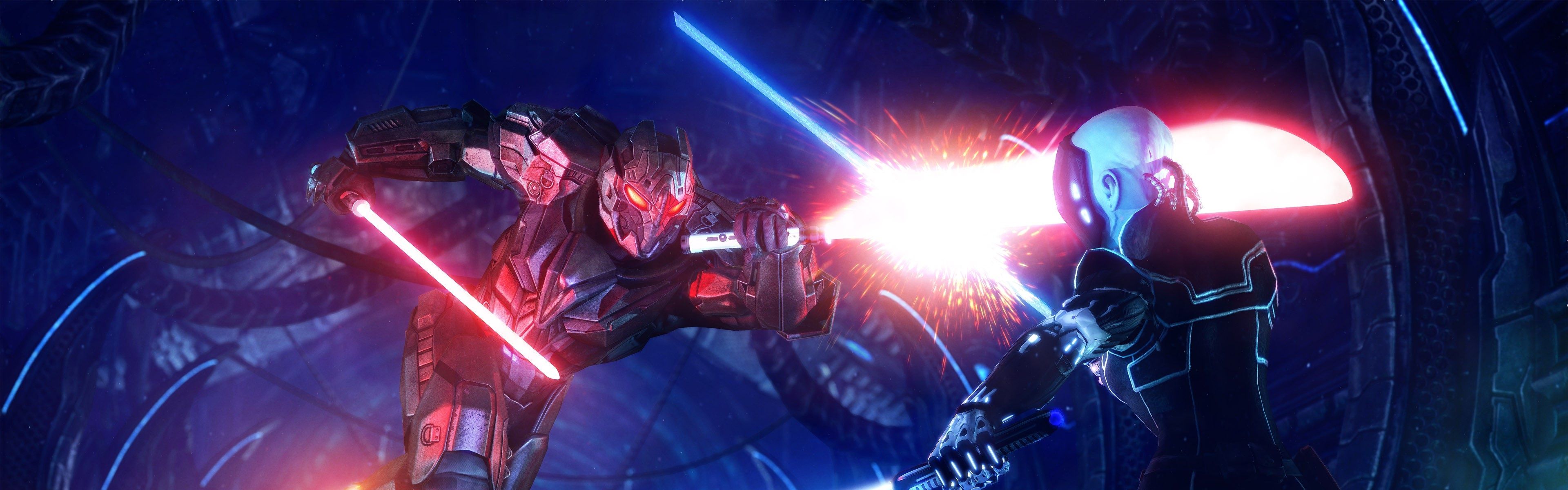 3840x1200 Wallpaper Star Wars, video games, lightsaber 3840x2160 UHD 4K Picture, Image