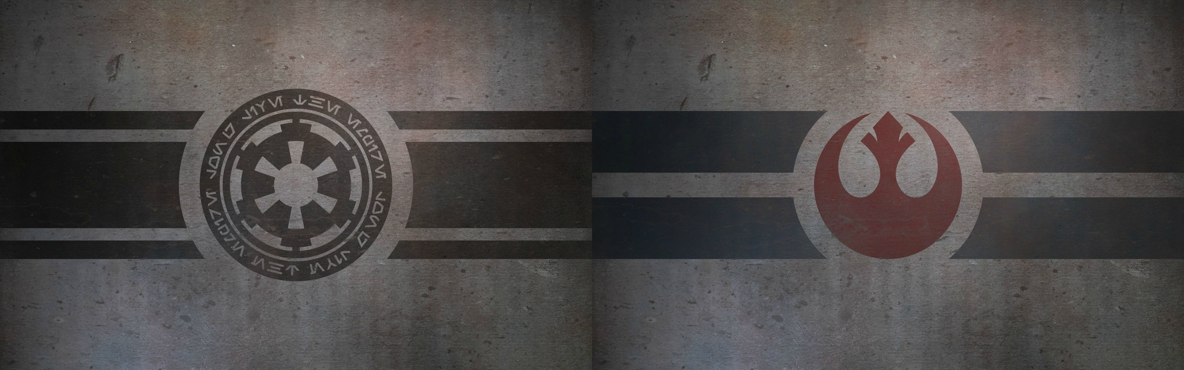 3840x1200 Dual Screen Wallpaper Star Wars