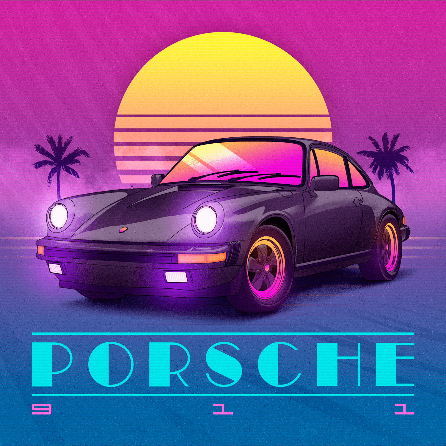 1500x1500 PORSCHE 911 (2). Image - Behance