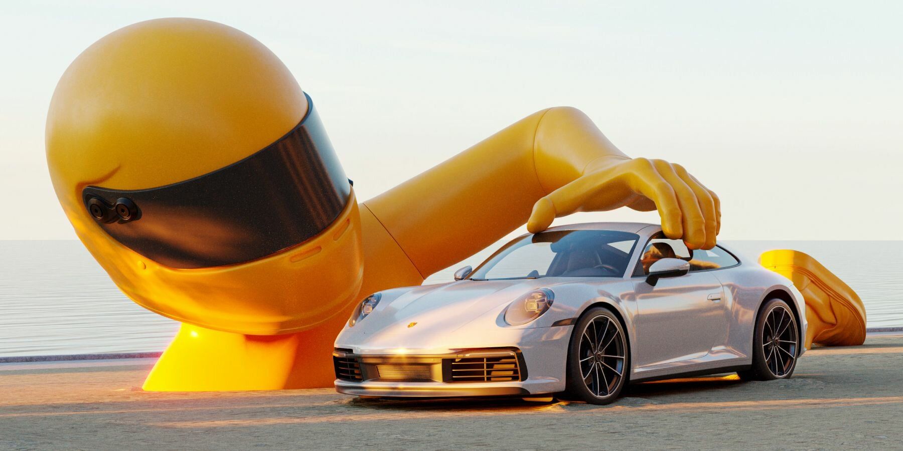 1800x900 chris labrooy's giant racer wants a piece of porsche 911 carrera 4S in miami