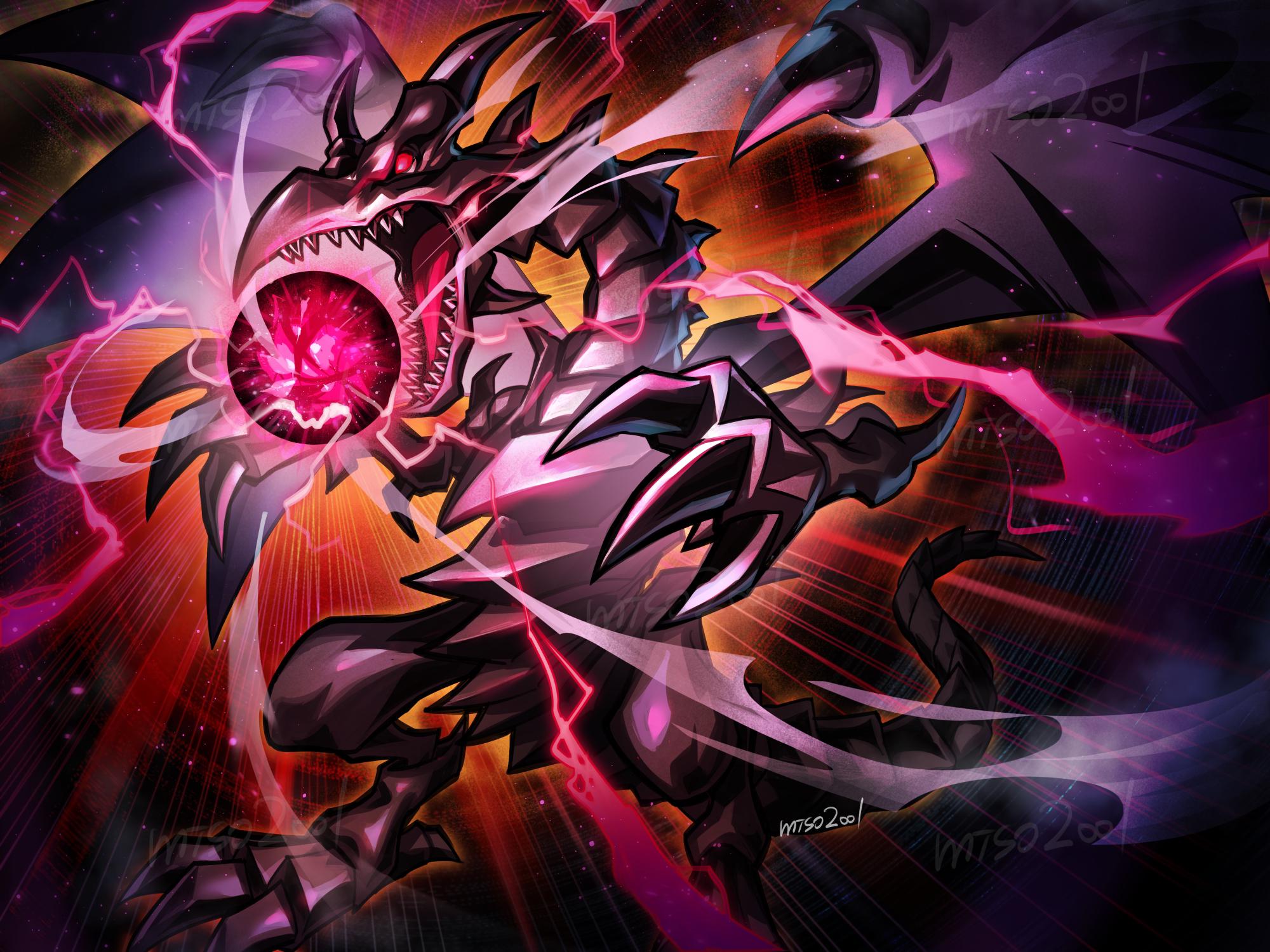 2000x1500 Red Eyes Black Dragon [Art By みそ]