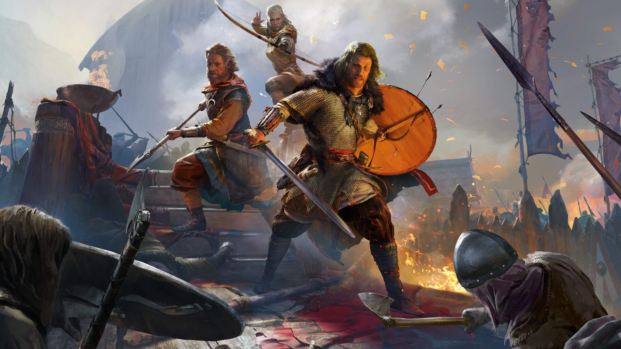 2560x1440 Viking Tactics RPG Norse: Oath of Blood Delayed on PC and Consoles