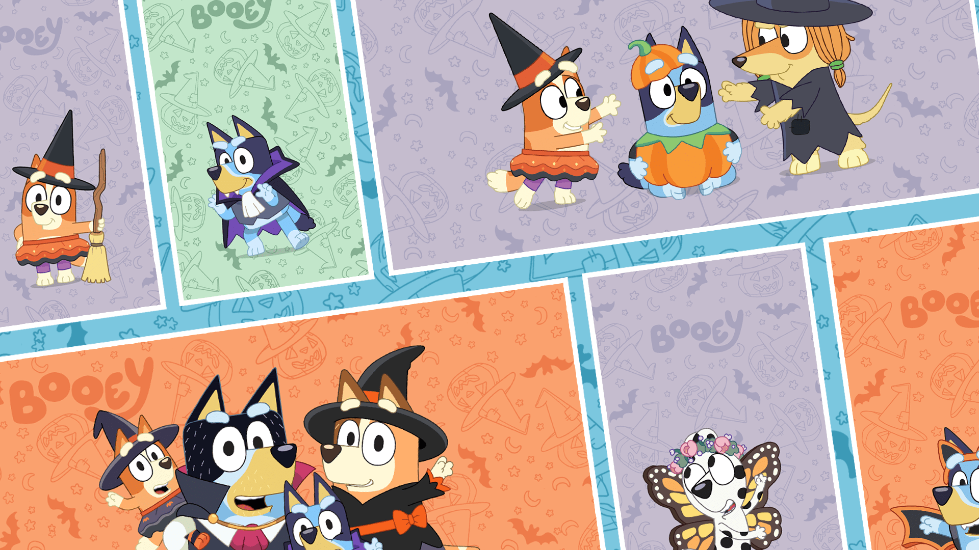 1920x1080 Bluey Halloween Wallpaper Official Website