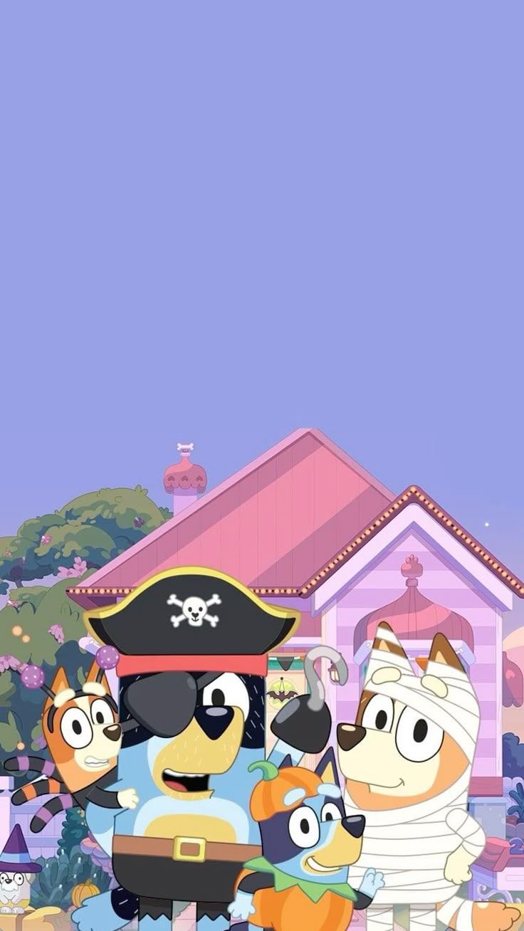 736x1308 Bluey Halloween