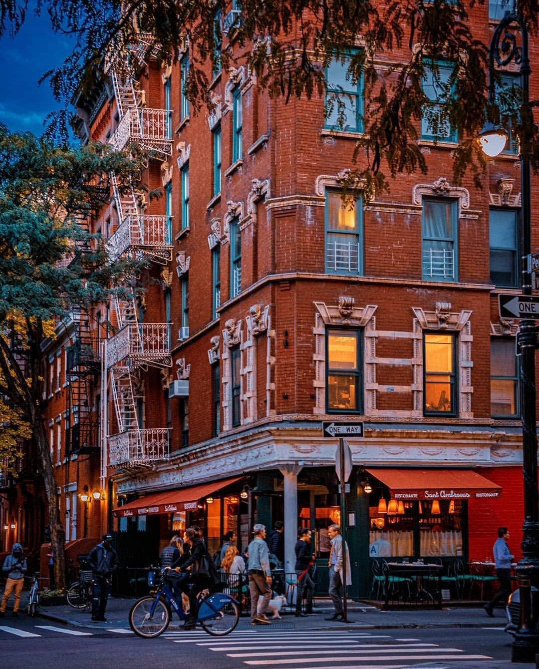 1080x1340 West Village New York Charming Street