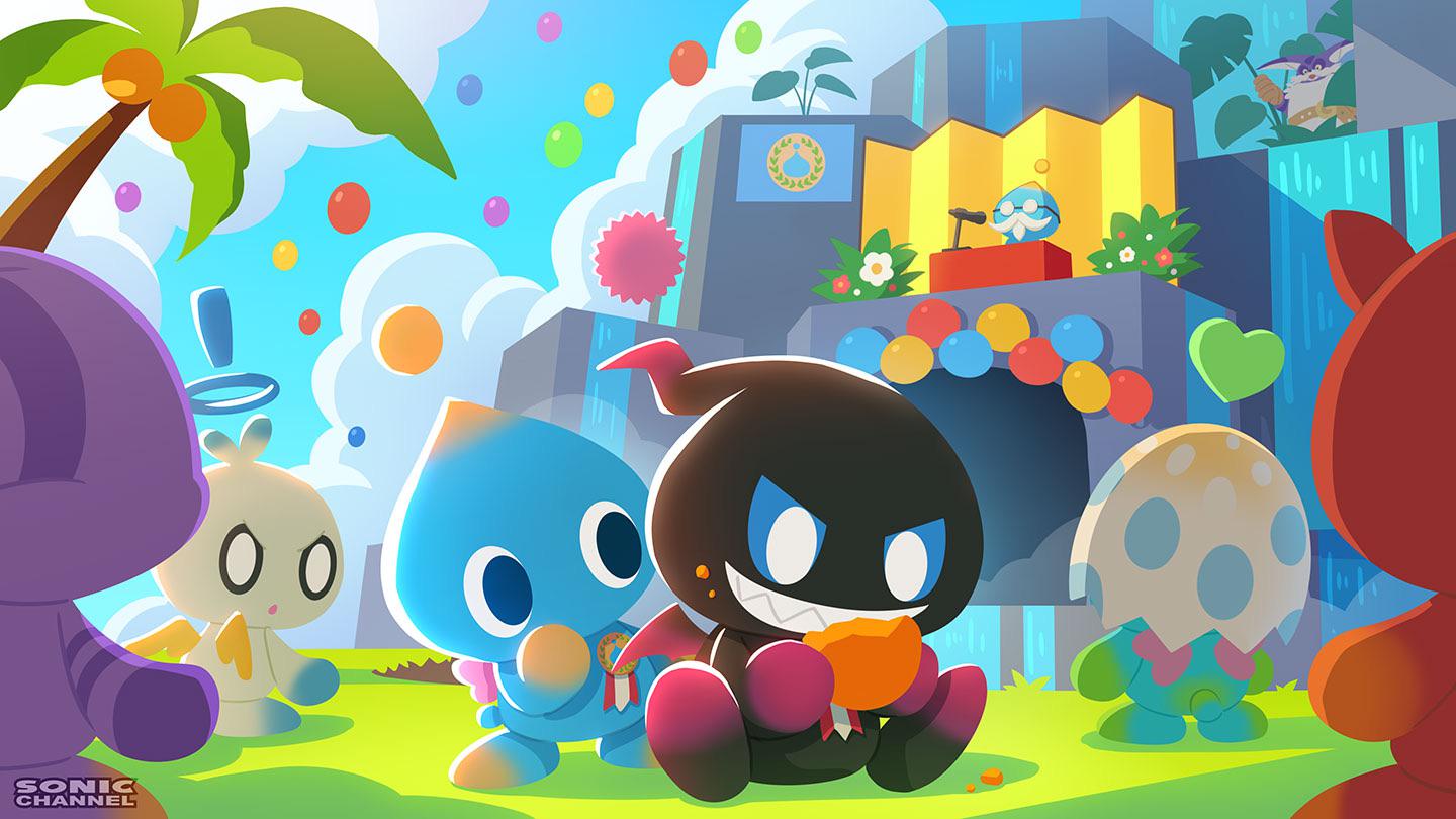 1440x810 Sonic Channel Japan Official Artwork of the Chao in the Chao Garden! (Official Artwork by Karasuno)