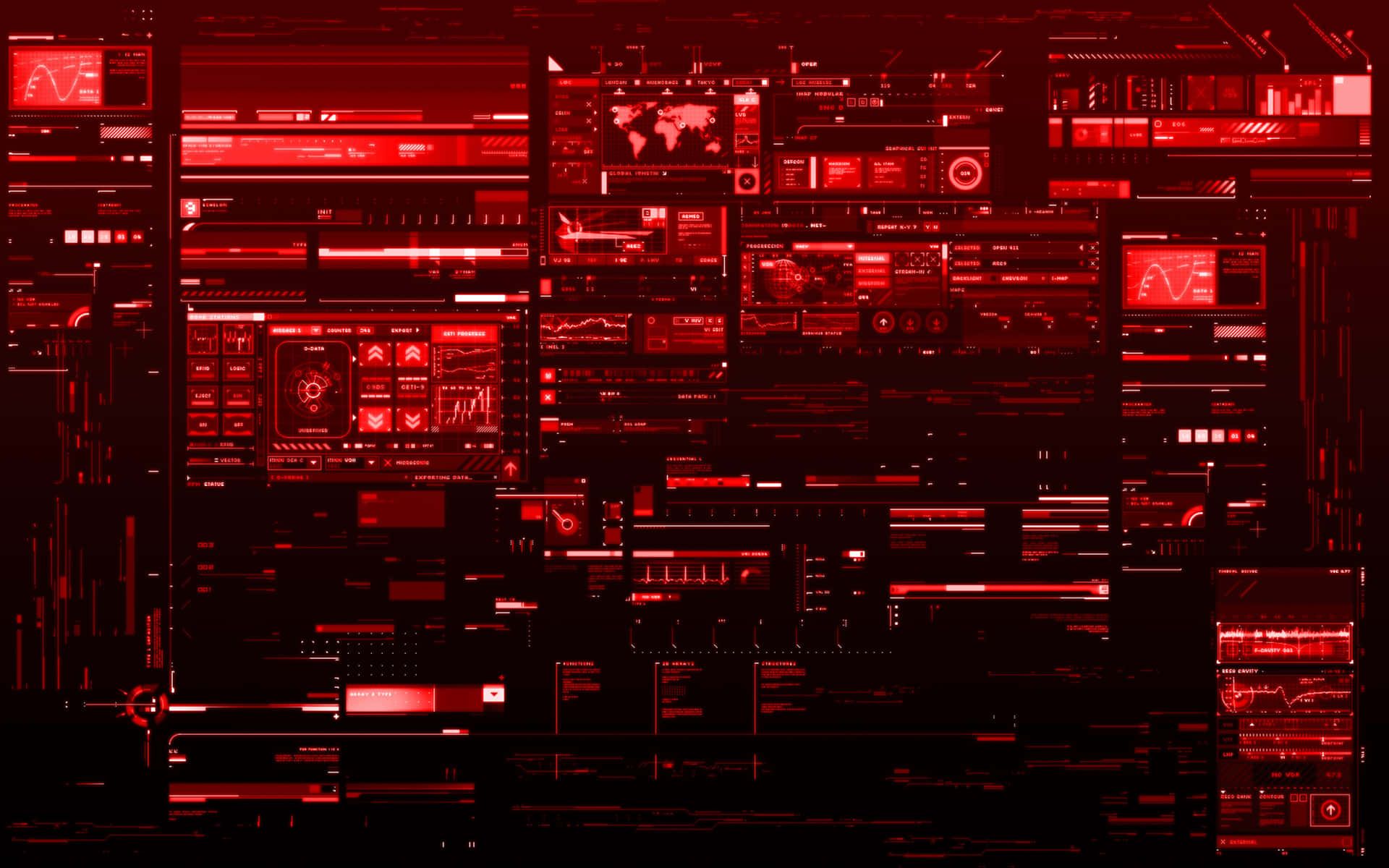 1920x1200 Technology Red Wallpaper