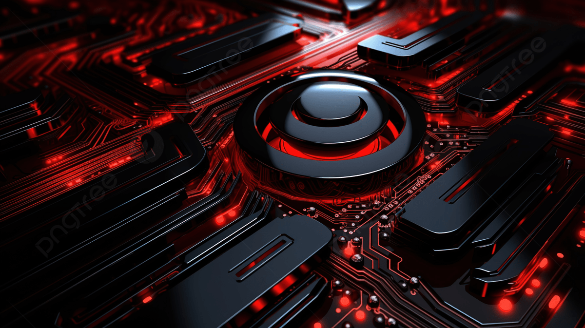 1200x673 Abstract 3D Illustration Black And Red Technology Background, Tech Wallpaper, Modern Wallpaper, Red Technology Background Image And Wallpaper for Free Download