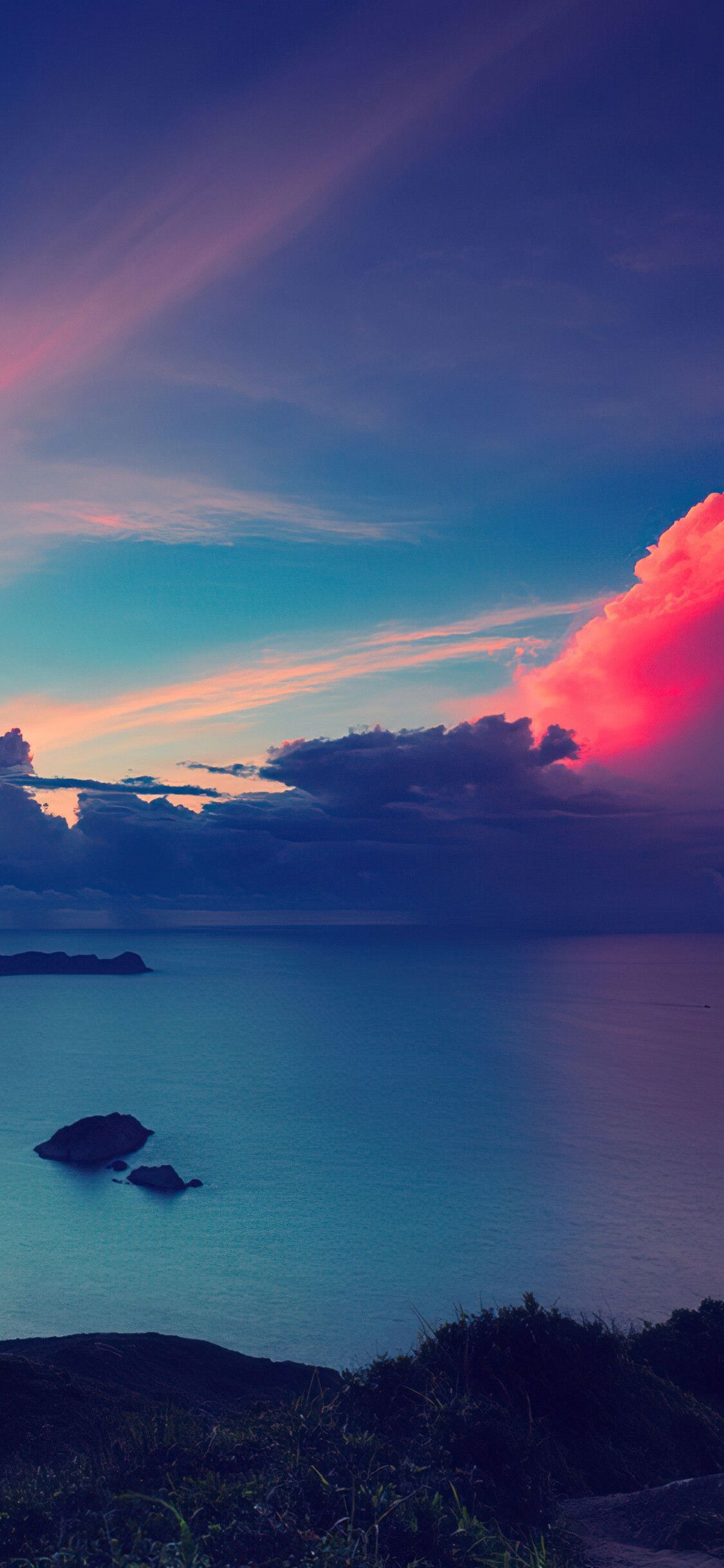 1125x2436 Island Wallpaper