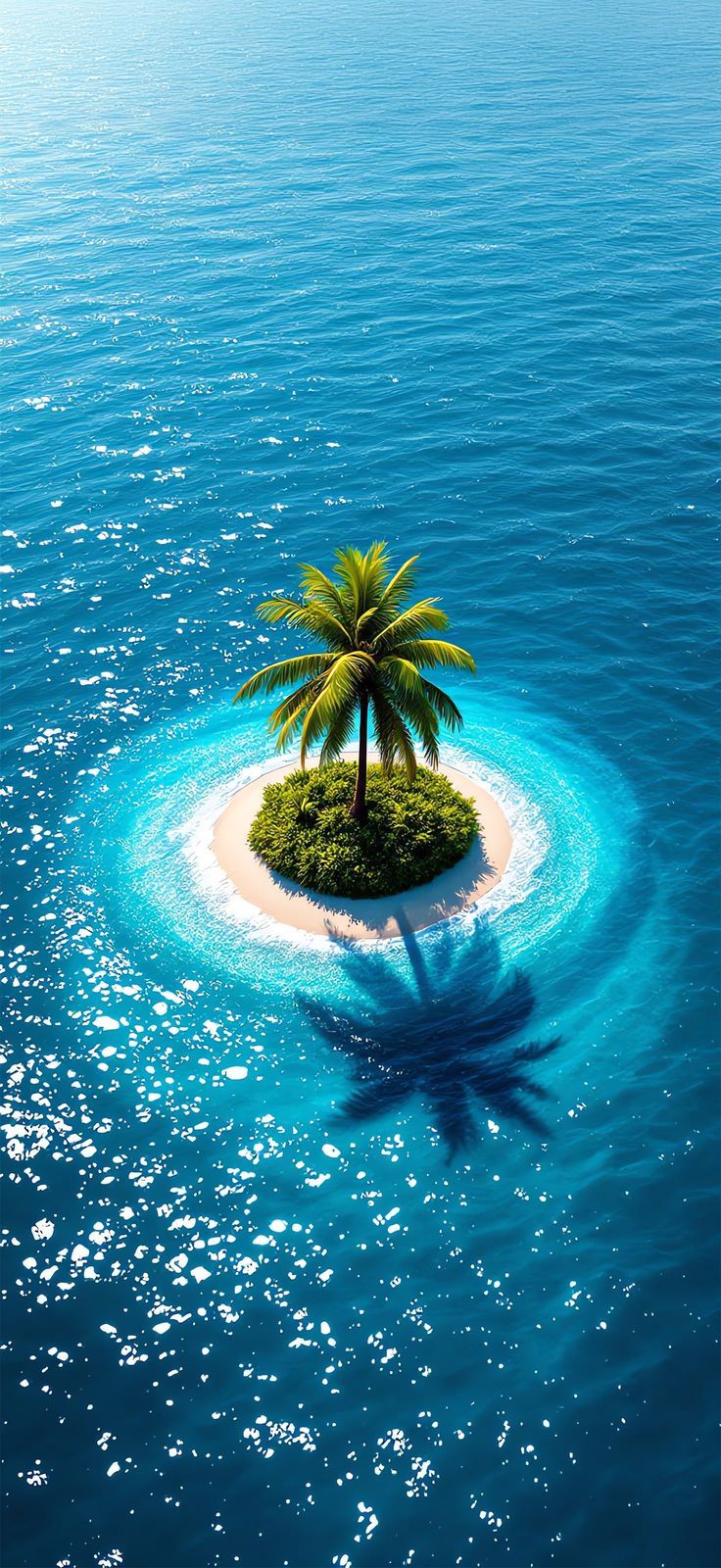 736x1600 Tropical islands from above. Island aesthetic from above, Wallpaper collage, Nature iphone wallpaper