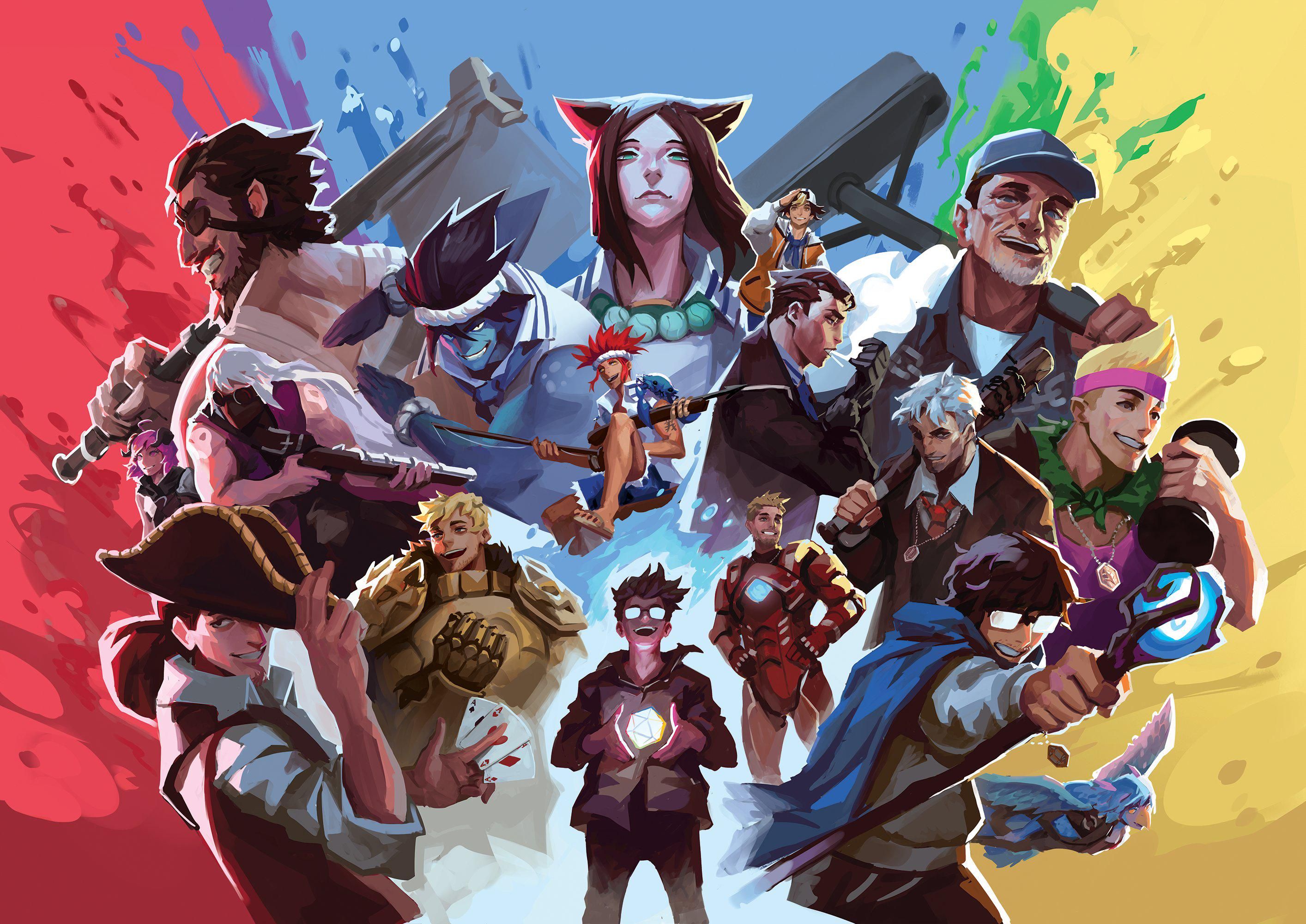 2828x2000 The Devil's Luck Pirates, The Party, and Branch 101 (RUSTAGE's D&D)