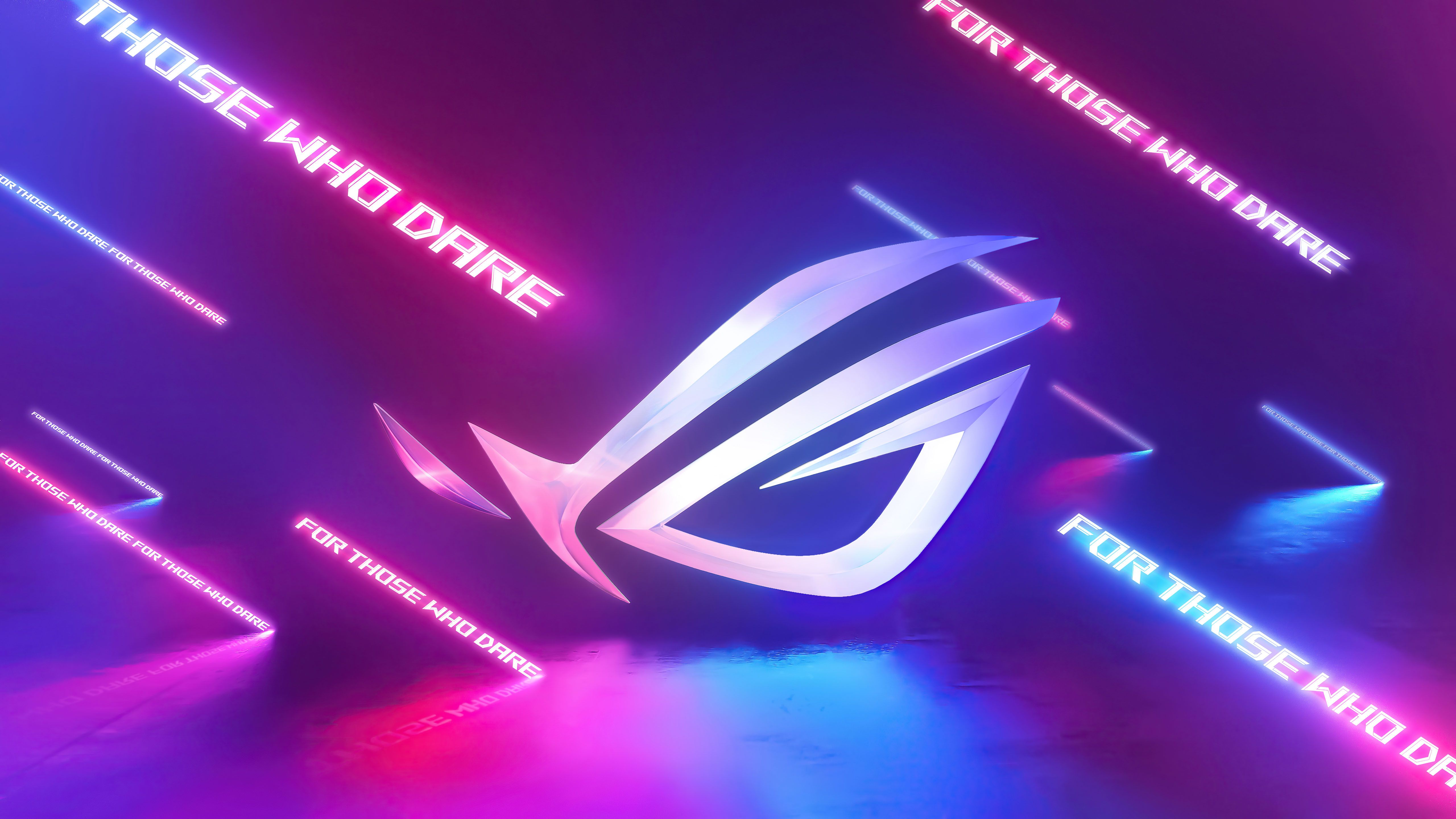 5120x2880 Colorful Logo Republic of Gamers 4K 5K HD Asus ROG Wallpaper